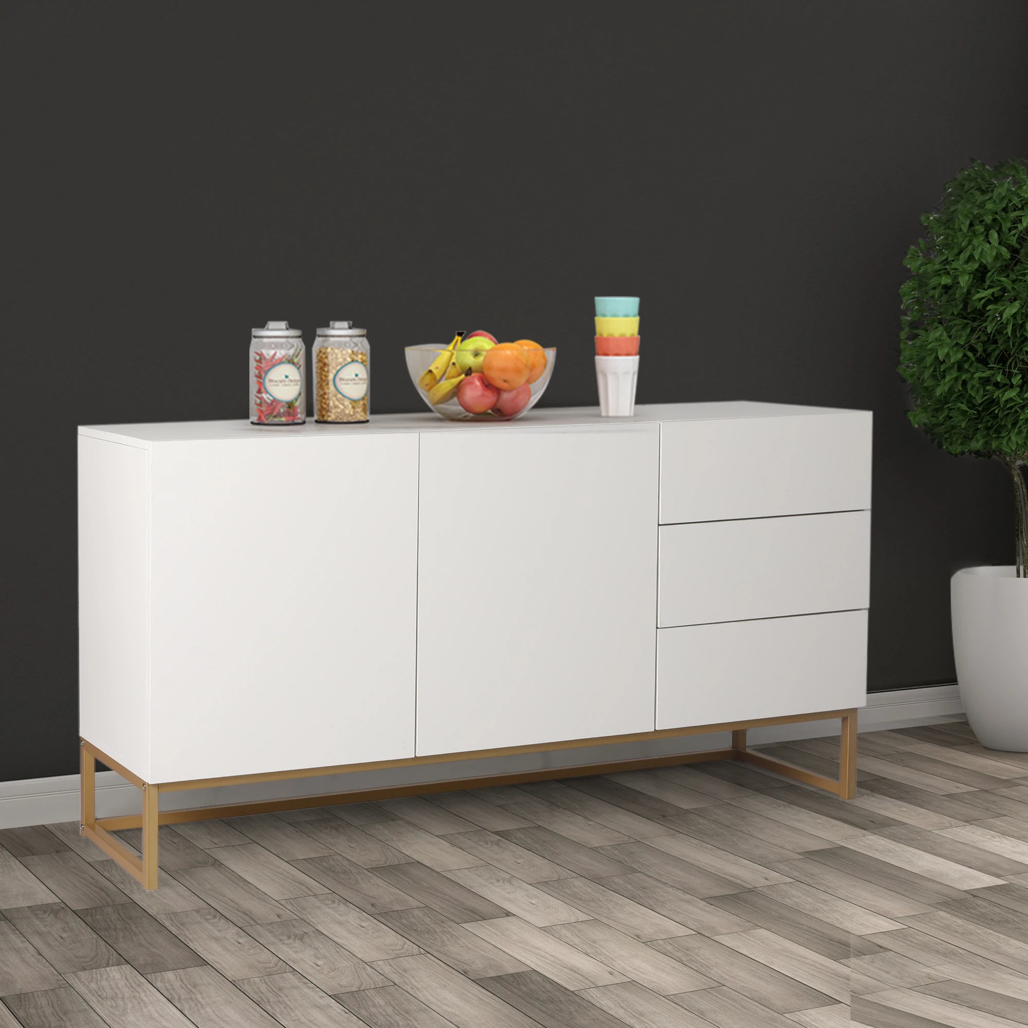 7 Levede 138cm Buffet Sideboard, 7 of 8