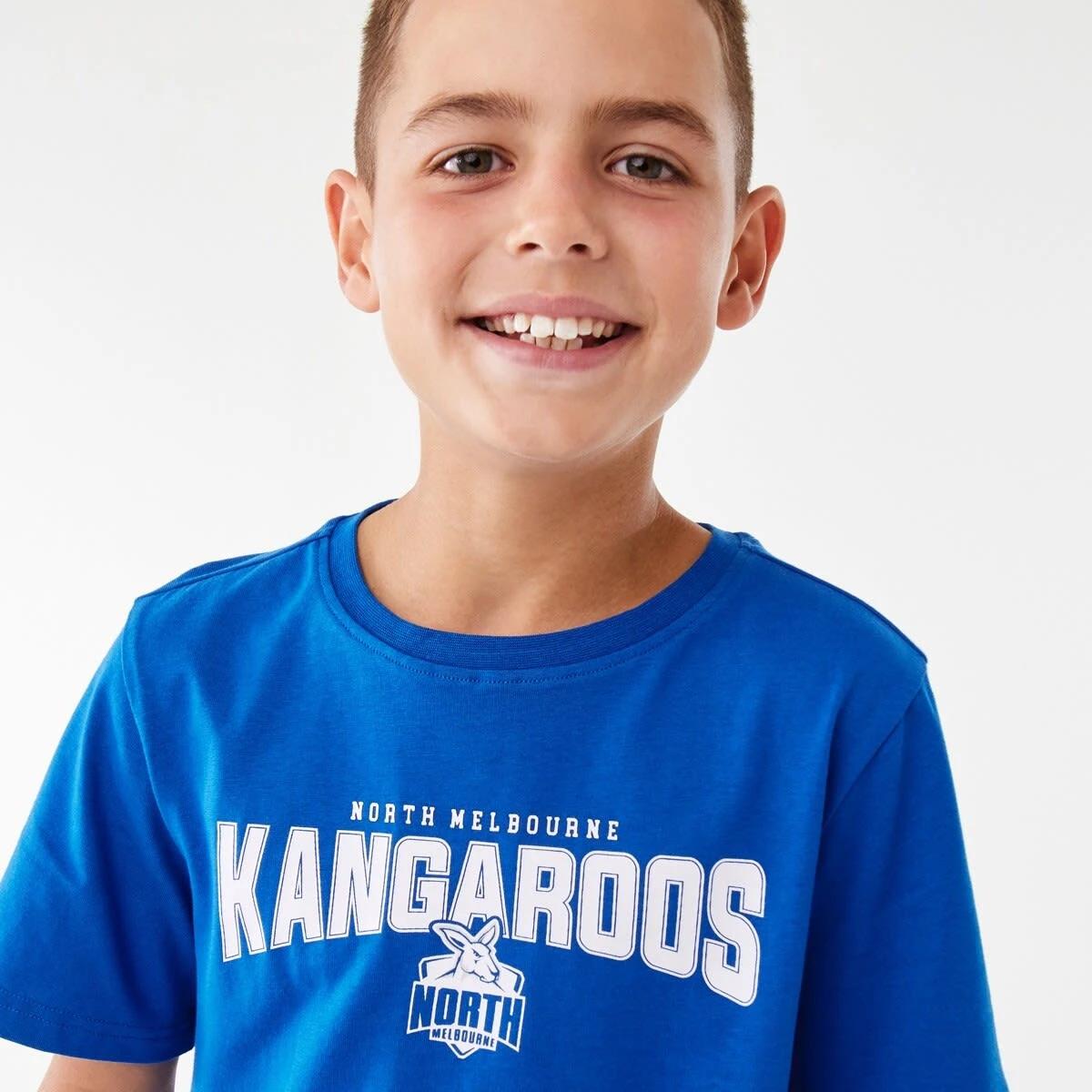 3 Official AFL Kids T-shirt Kangaroos, 3 of 9