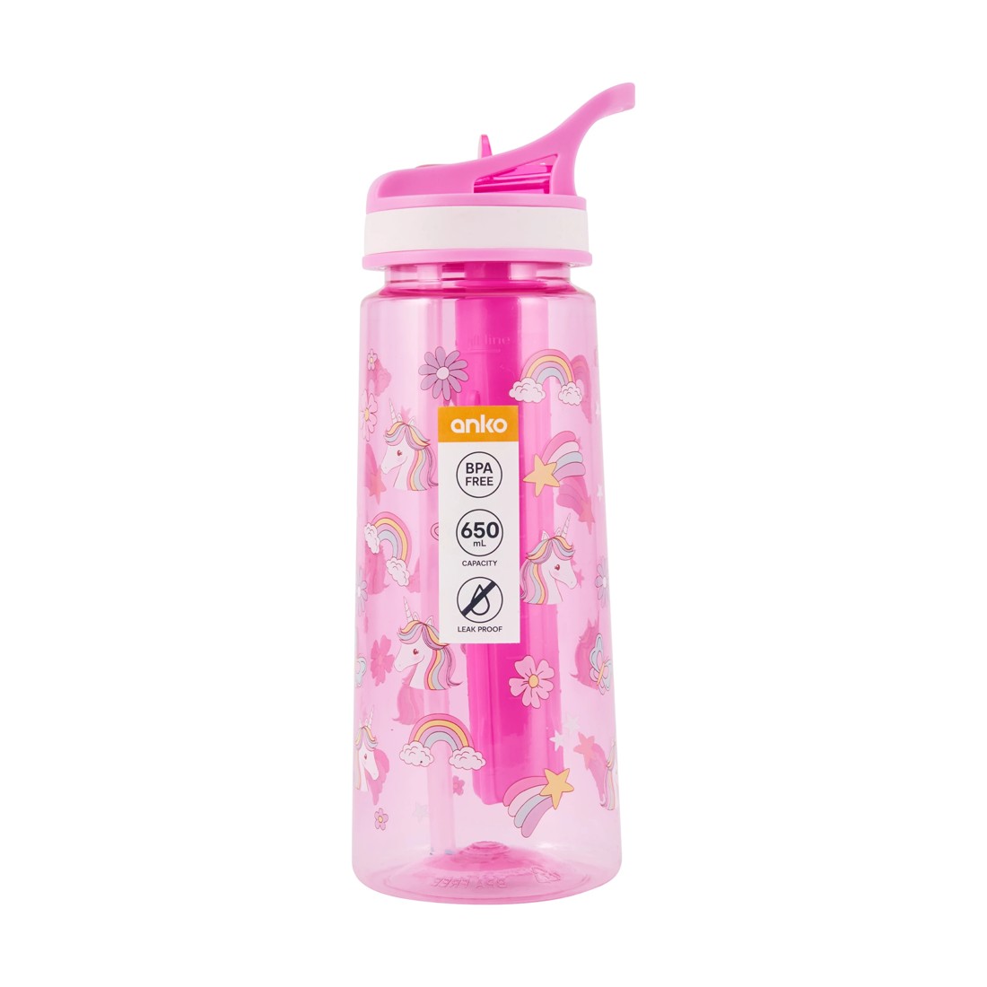 7 650ml Unicorn Flared Drink Bottle, 7 of 7