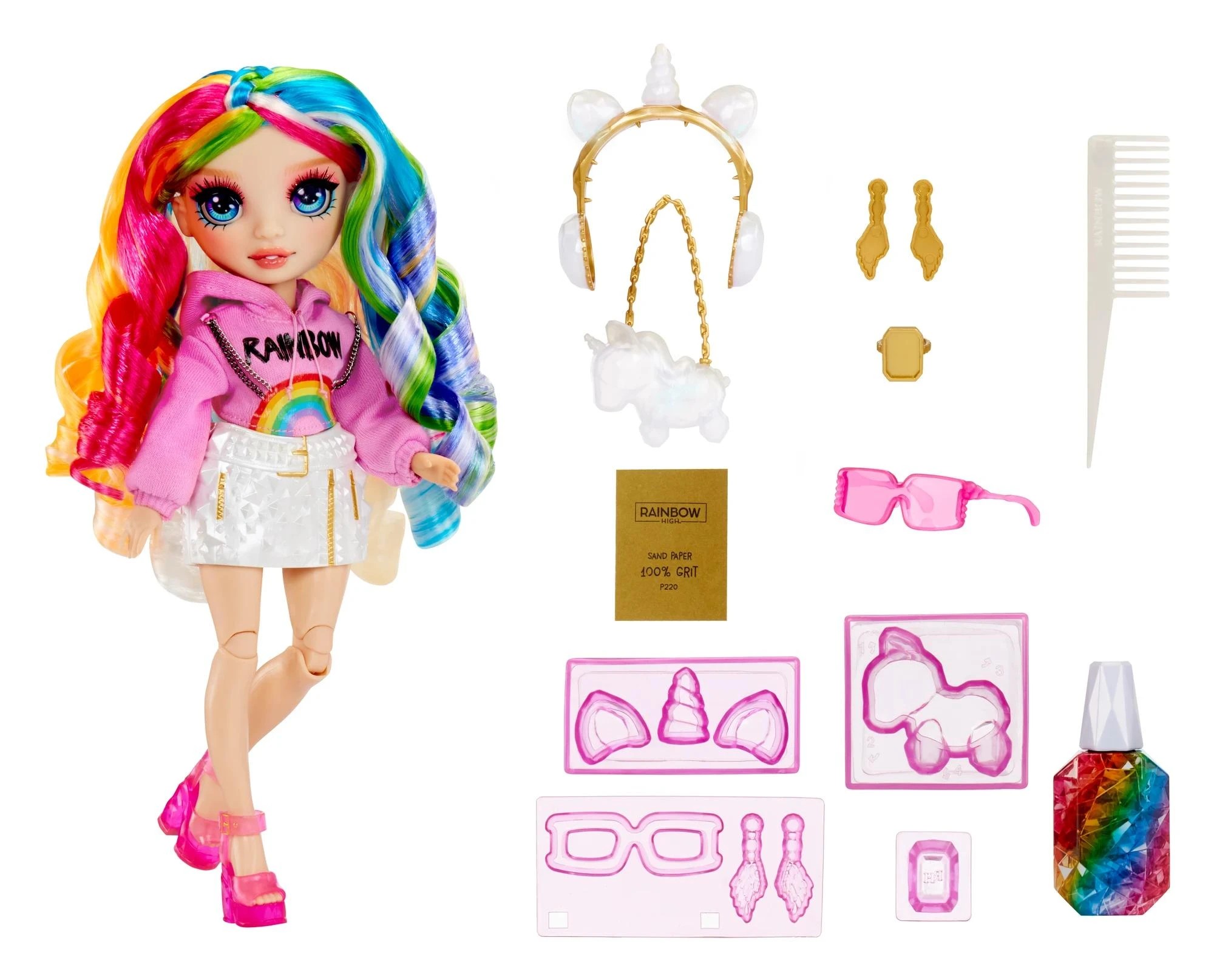 6 Rainbow High Creative Crystals Fashion Doll - Assorted* - Multi, 6 of 9