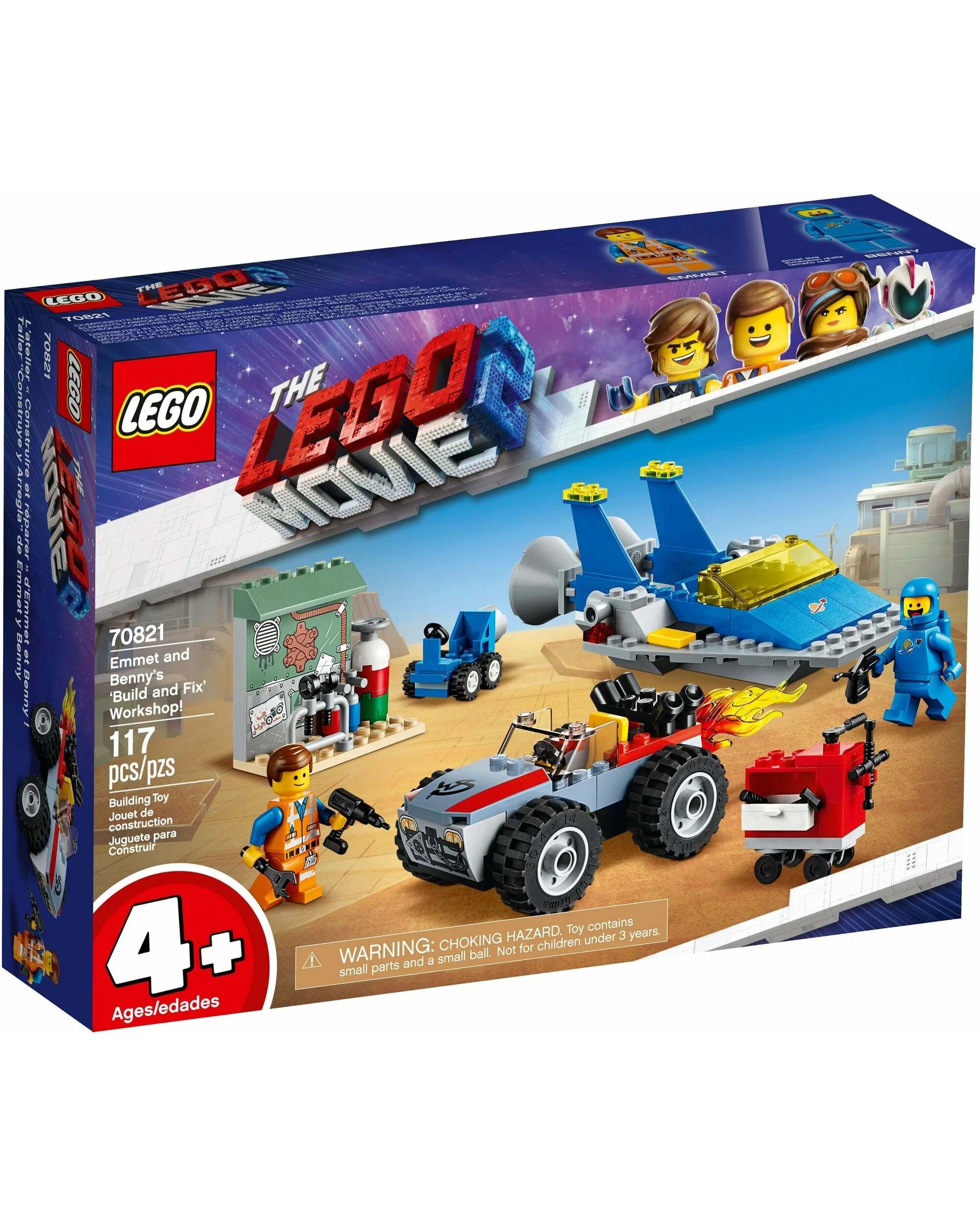 1 LEGO 70821 Emmet & Benny's Spaceship & Buggy!, 1 of 1
