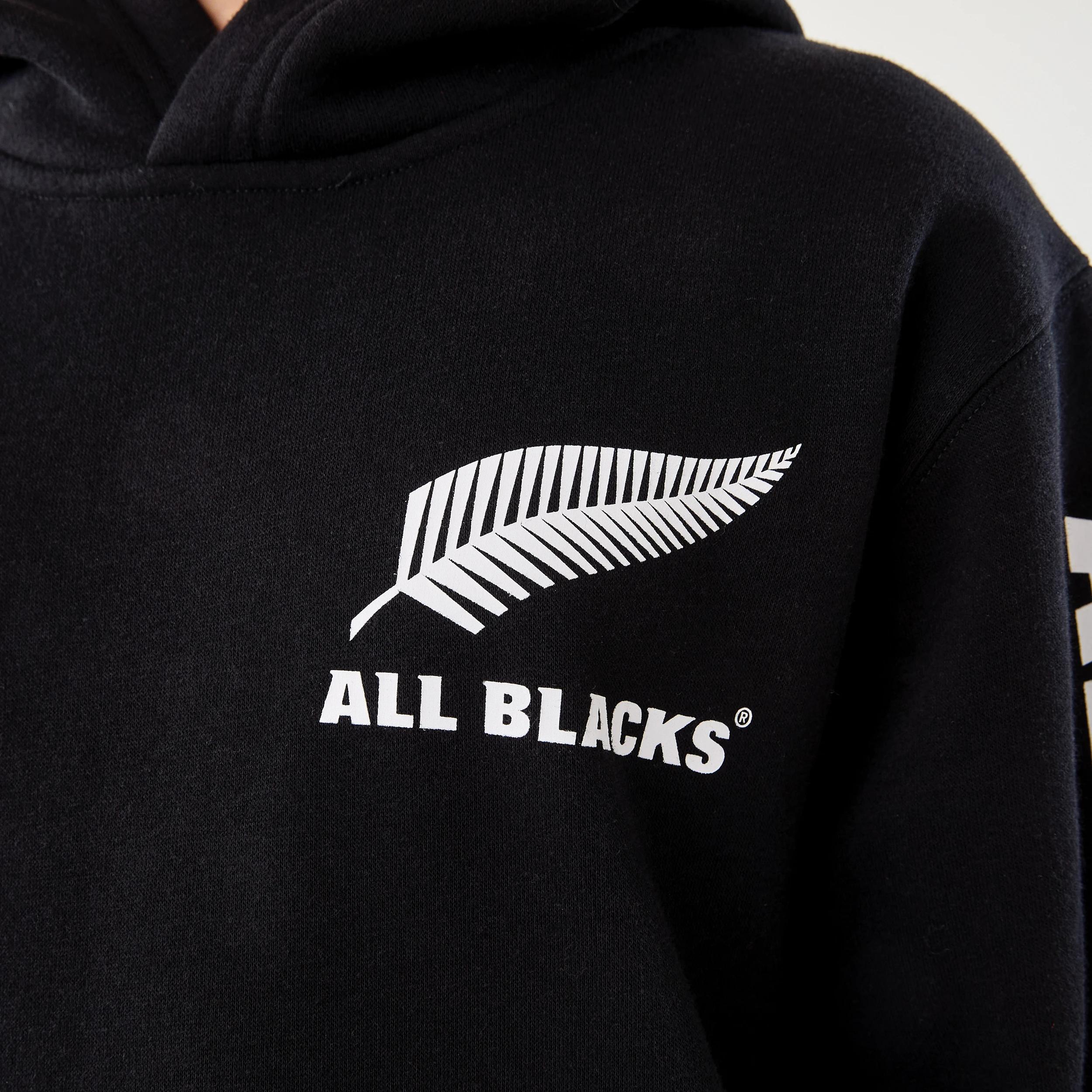 6 Official All Blacks Youth Hoodie BLACK, 6 of 10