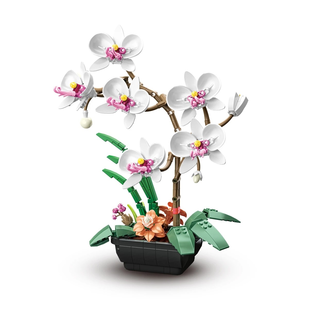 2 584 Piece Mini Blocks Flower Series: Orchid Playset, 2 of 6