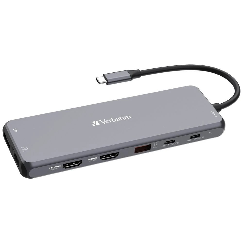 2 Verbatim 13-port USB-C Hub Grey, 2 of 5
