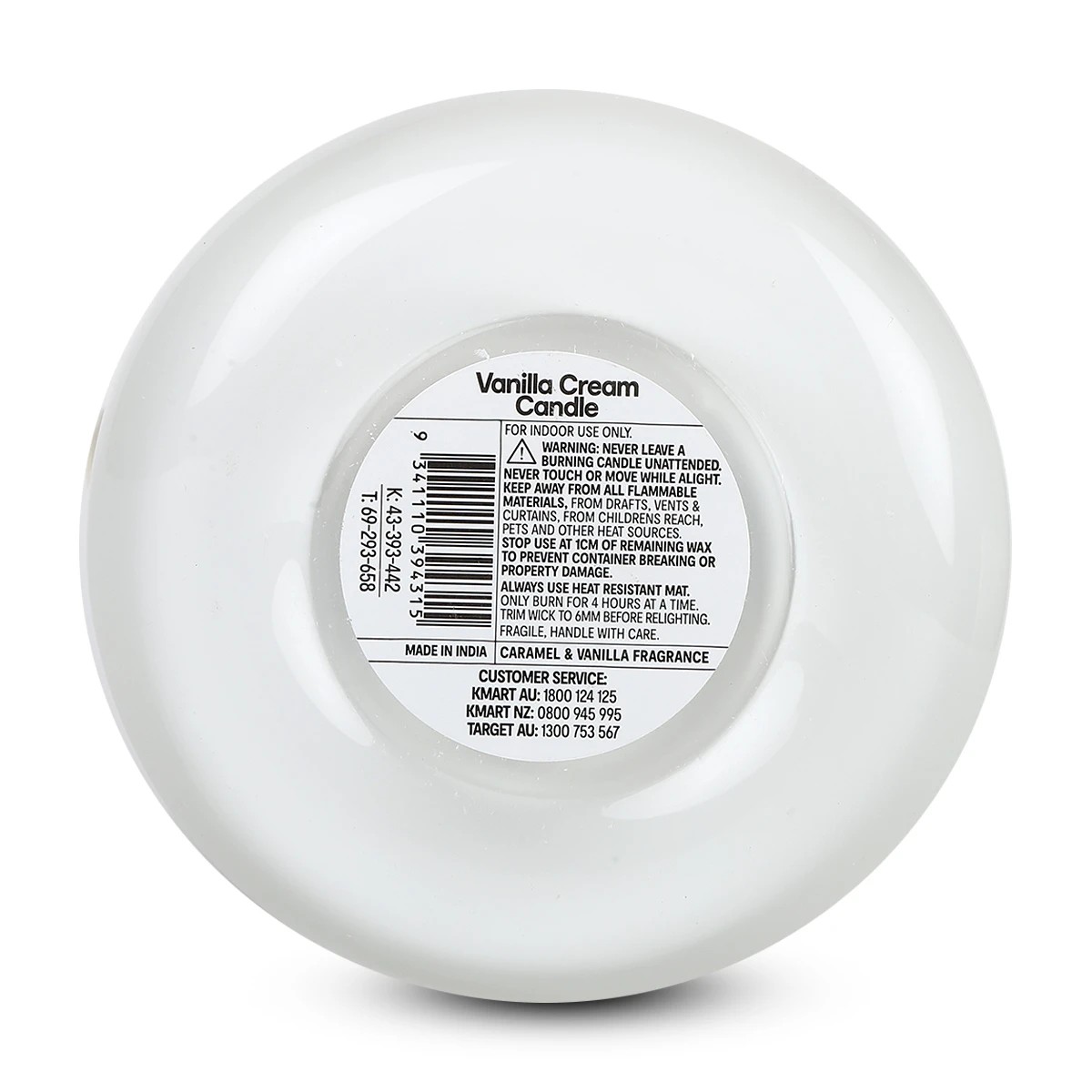 5 Vanilla Cream Fragrant Candle, 5 of 5