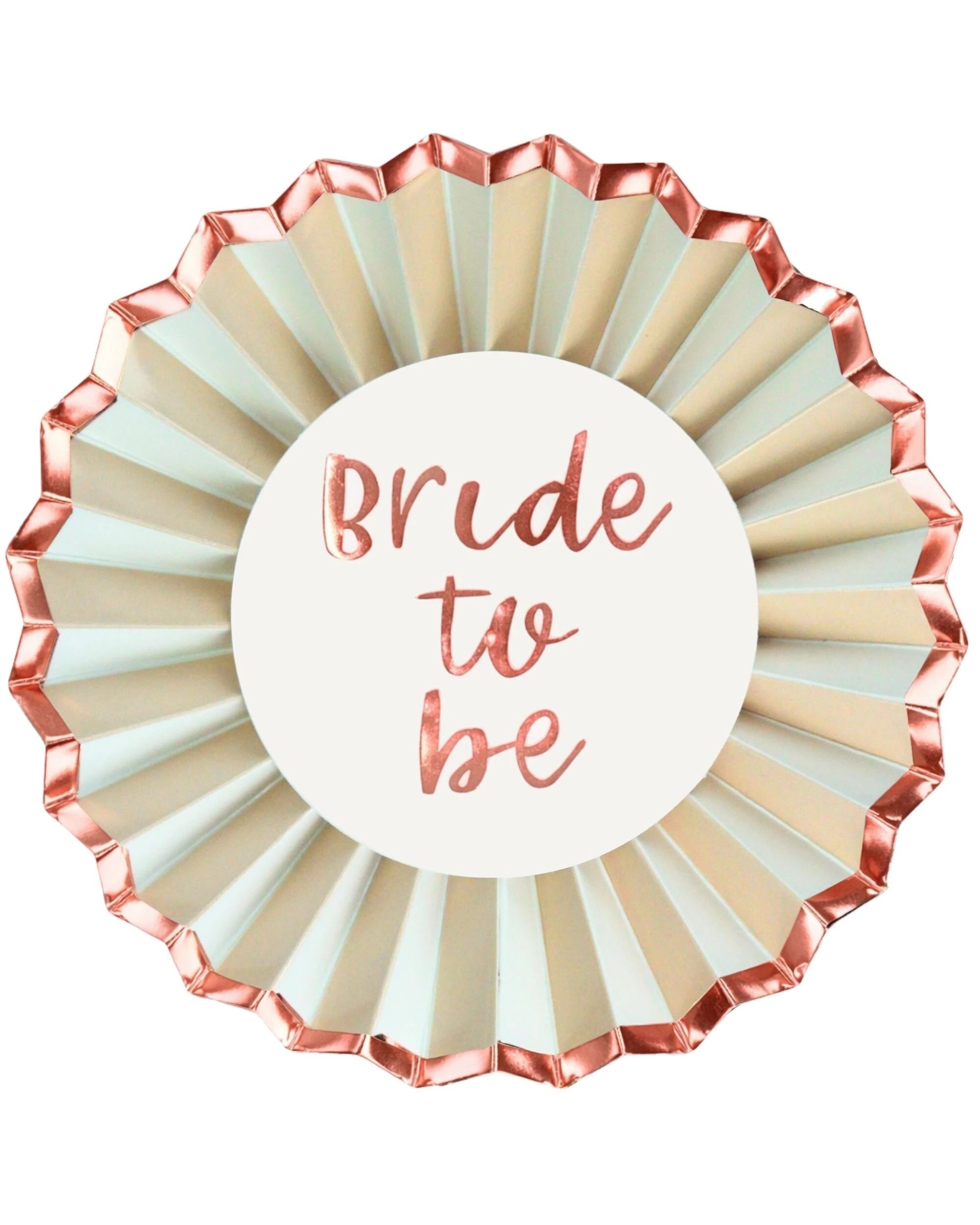 1 Party Maker Rose Bride To Be Badge - Gold, 1 of 4