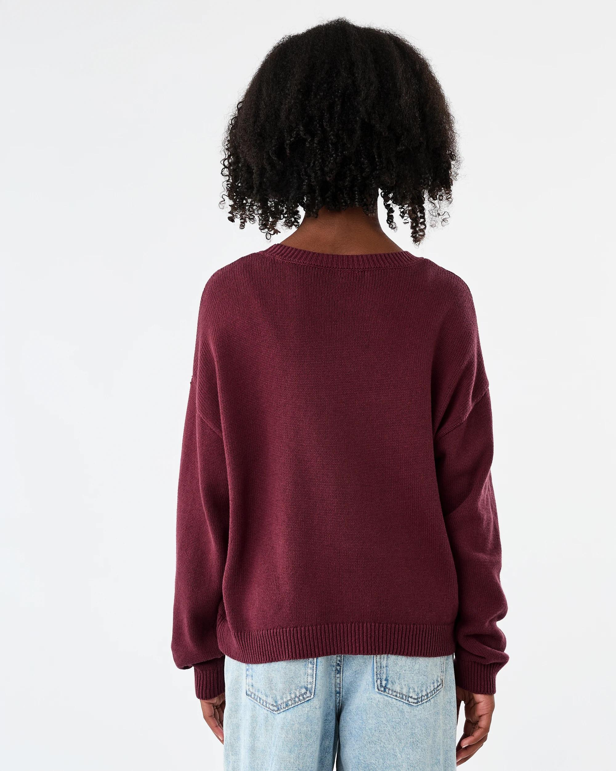 5 Cotton Jacquard Knit Sweatshirt Windsor Wn, 5 of 6