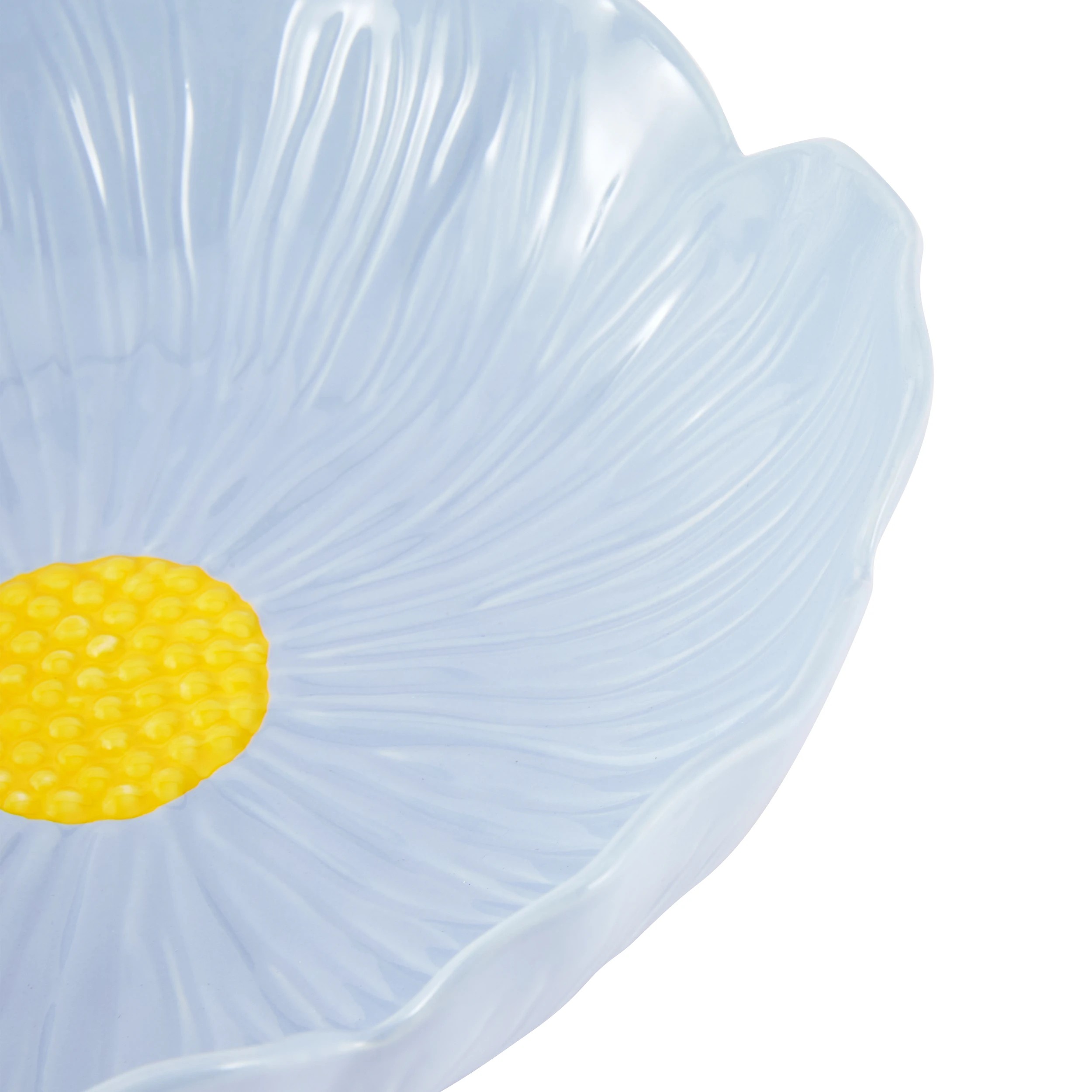 2 Blue Large Floral Bowl, 2 of 4