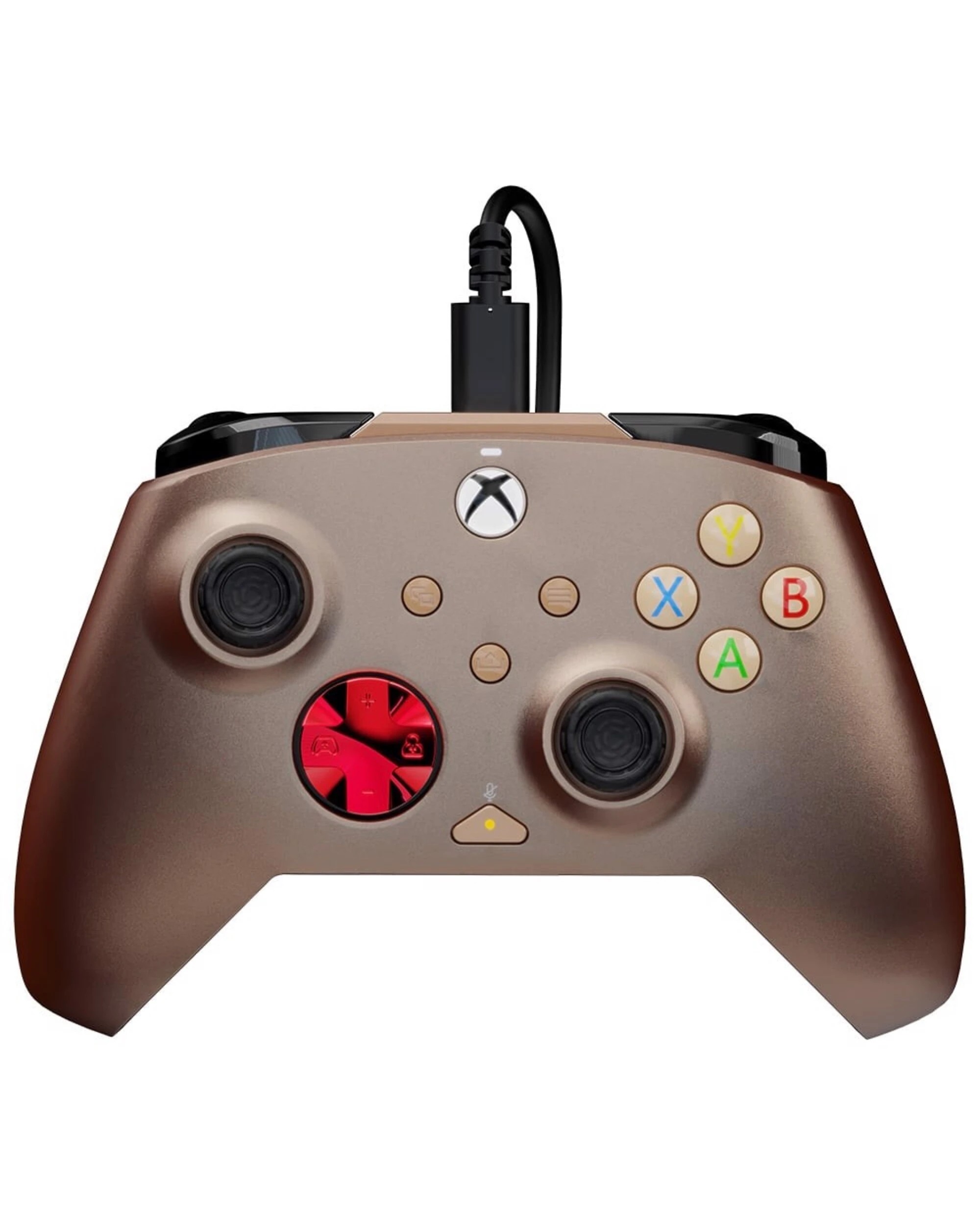 1 PDP - Rematch Advanced Wired Controller for Xbox - Nubia Bronze - Brown, 1 of 5