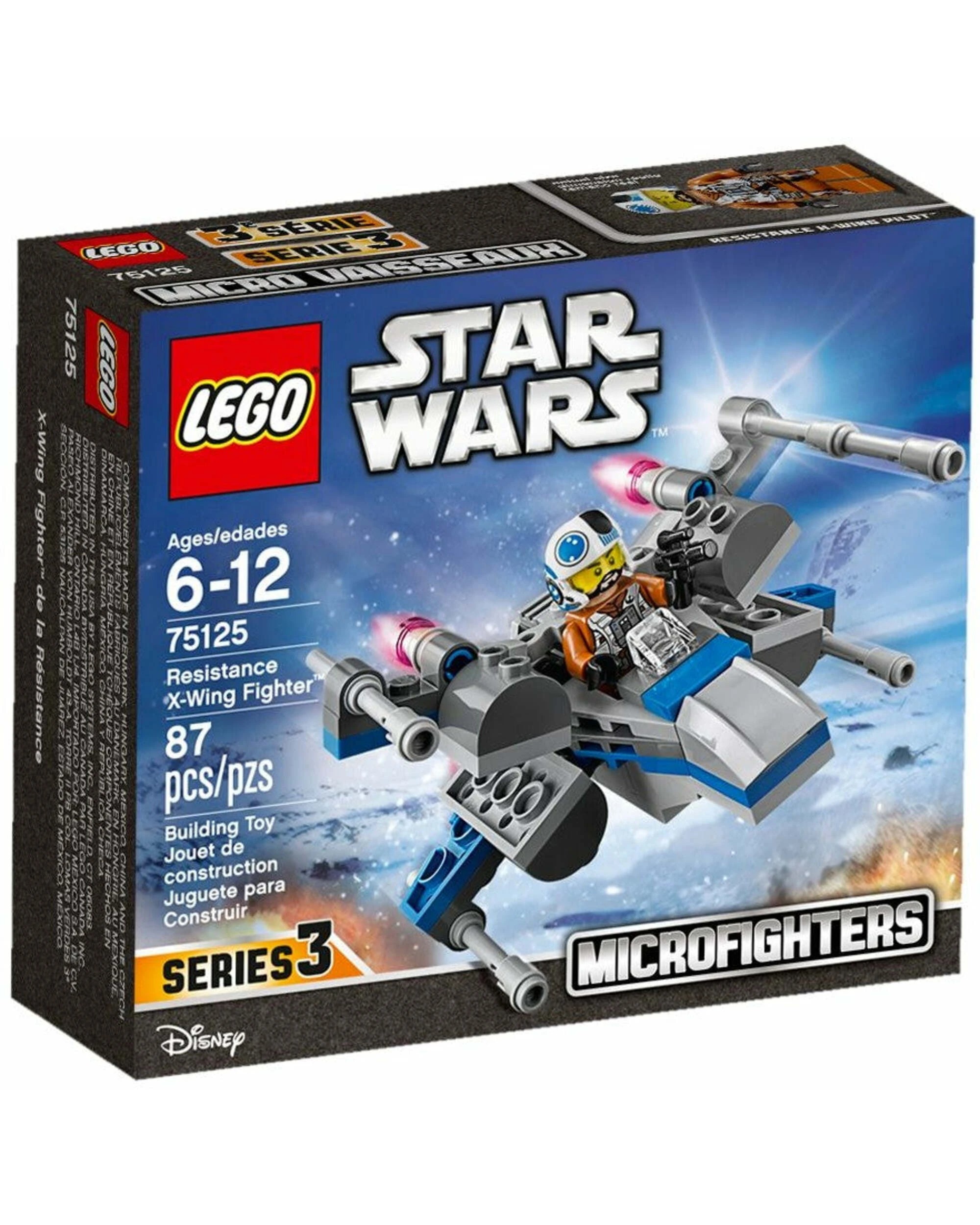 1 LEGO 75125 Resistance X-wing Fighter Microfighter, 1 of 5