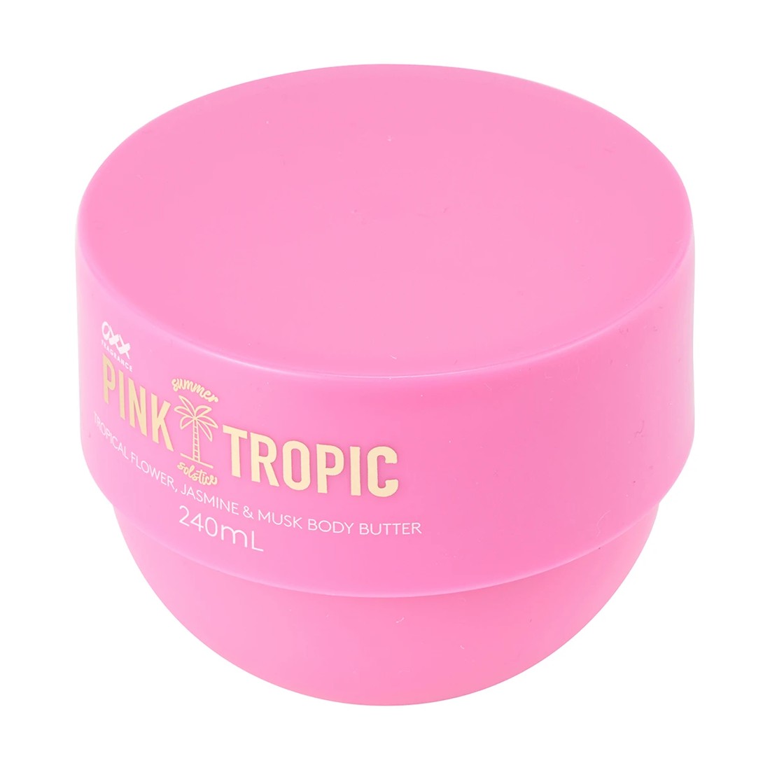 2 OXX Fragrance Pink Tropic Summer Solstice Body Butter 240ml - Tropical Flower, Jasmine and Musk, 2 of 5