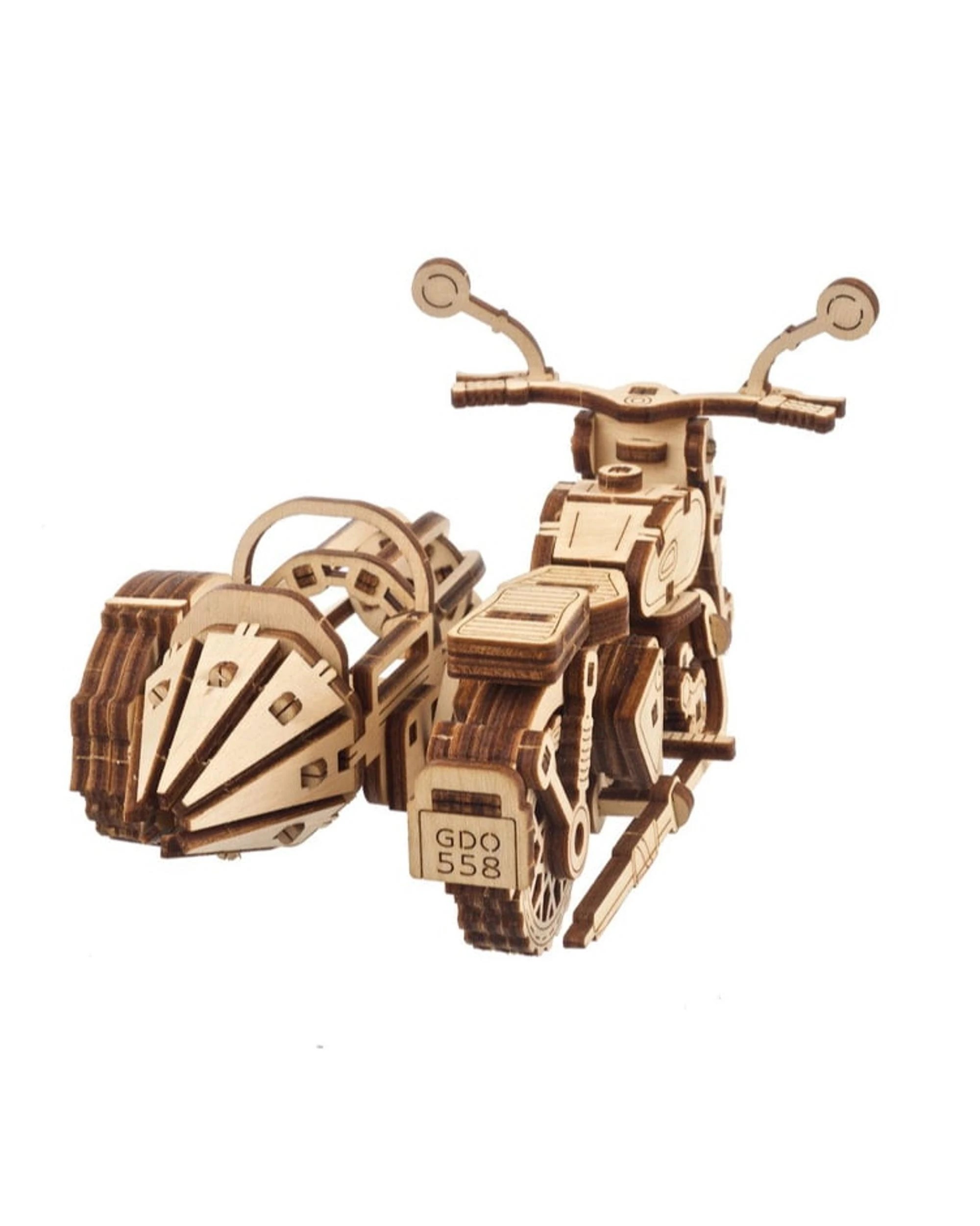 3 UGears Harry Potter Hagrid's Flying Motor Bike Model Kit, 3 of 5