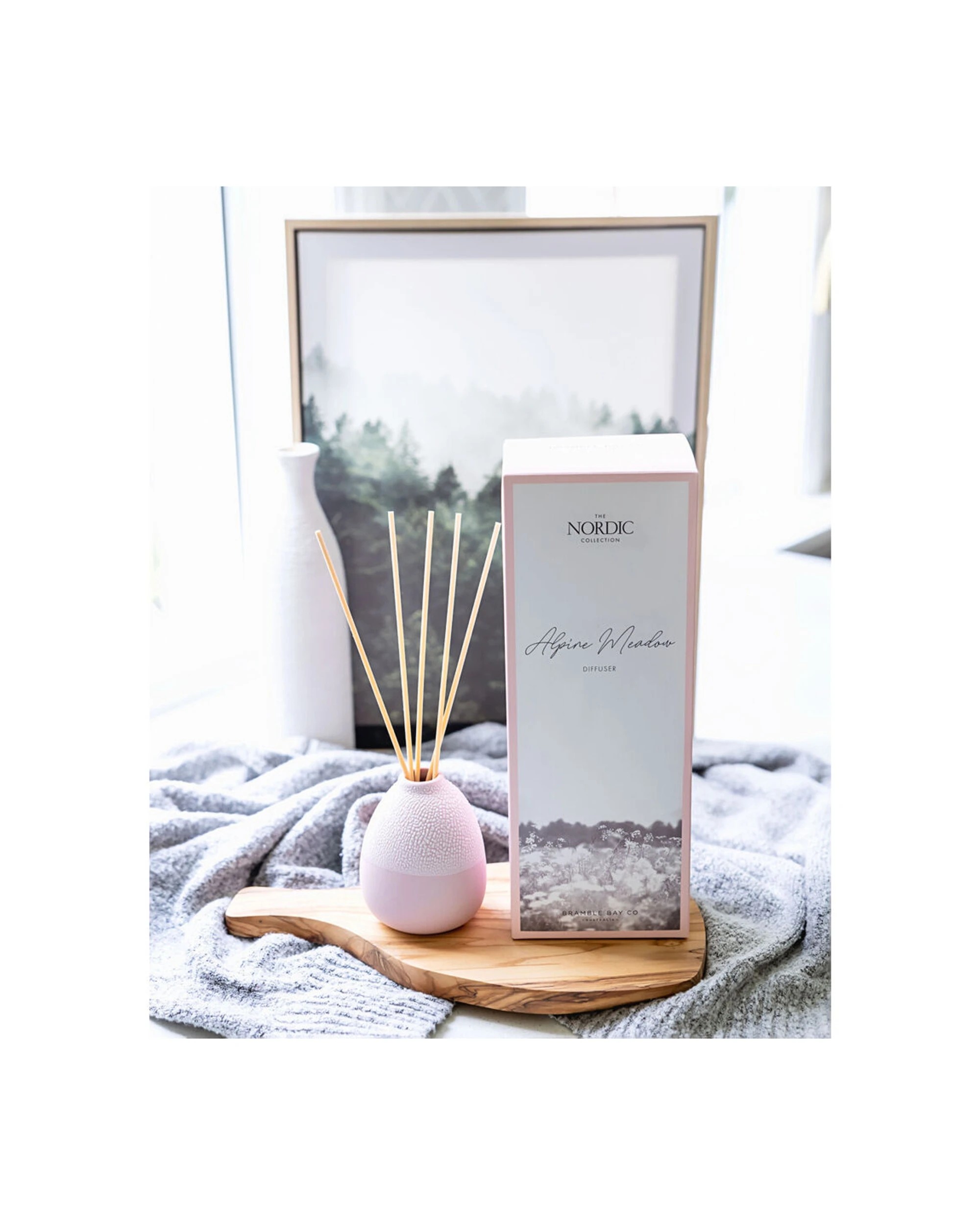 3 Bramble Bay Nordic Alpine Meadow Diffuser Scented Home Fragrance 180ml - Pink, 3 of 5