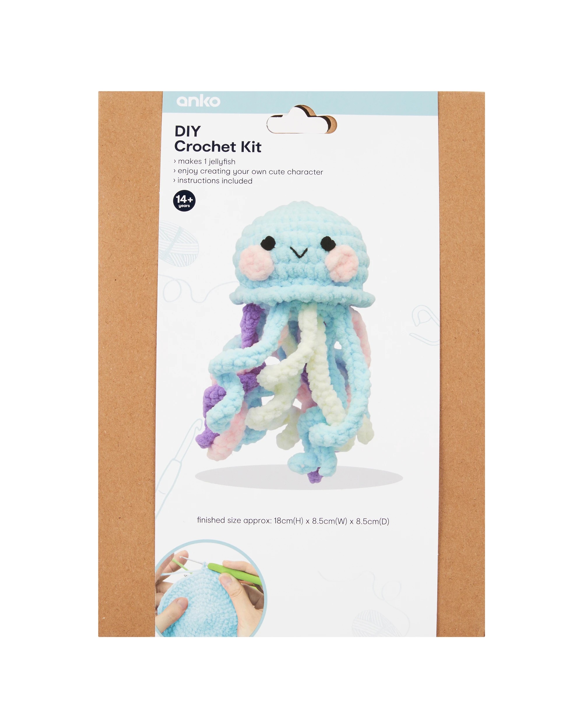 1 DIY Crochet Kit - Jellyfish, 1 of 3