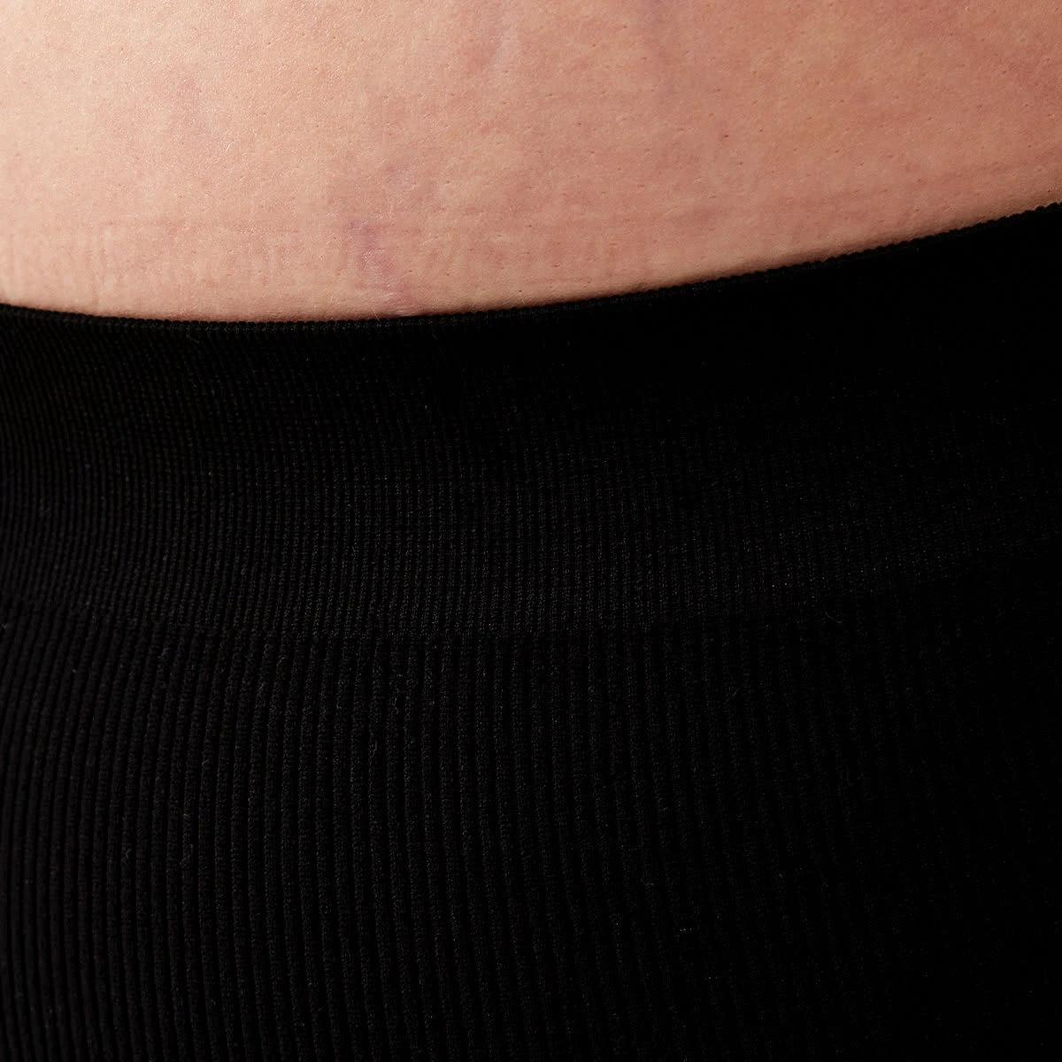 8 3 Pack Curve Rib Seamfree Full Briefs Grey Marle, Black, Black, 8 of 8