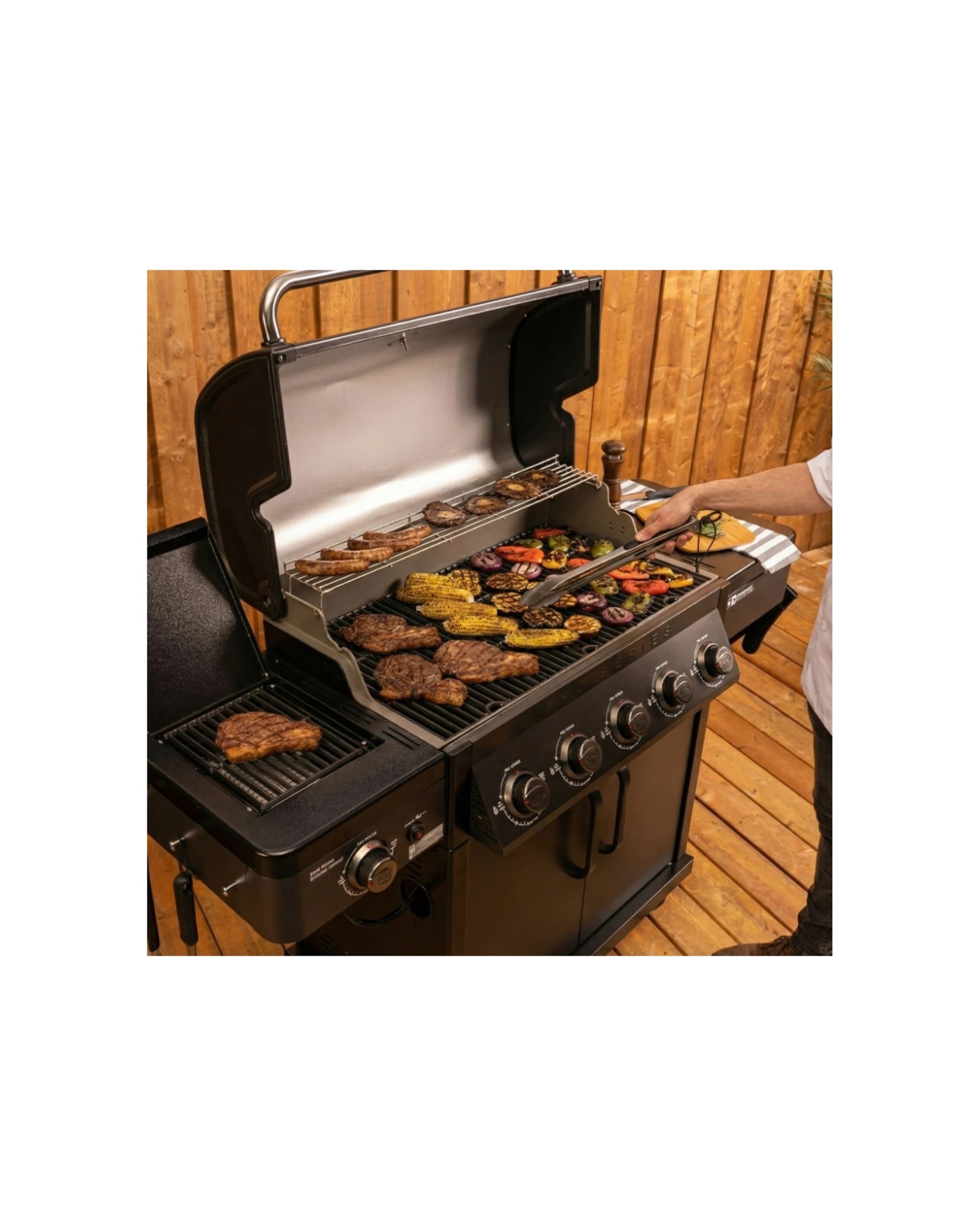 9 Coleman Pro Series 5-Burner BBQ On Cart Matte - Black, 9 of 9