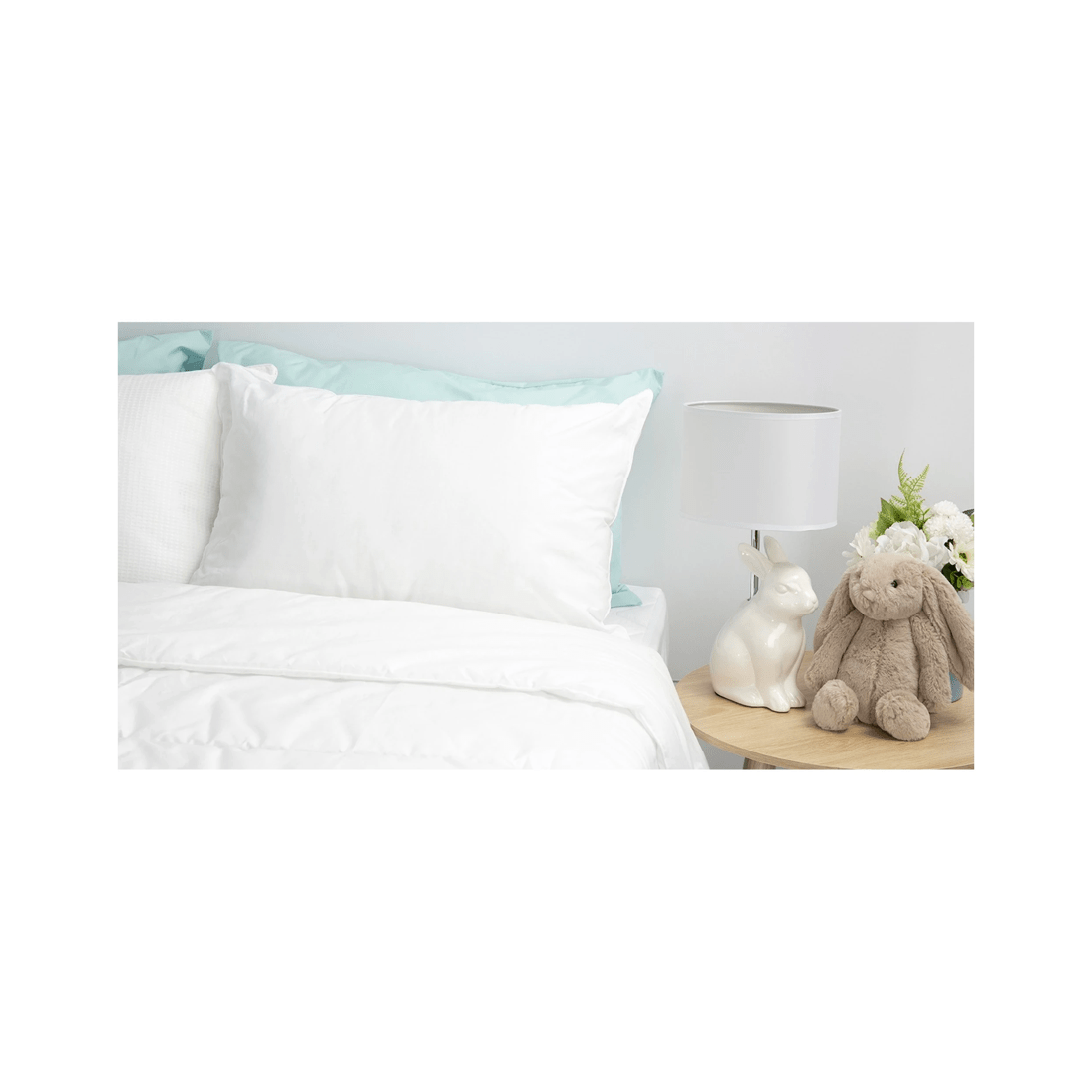 3 Tontine Im Your First Extra Soft Cotton Pillow 46x72cm Kids 2-5 Years
 - White, 3 of 6