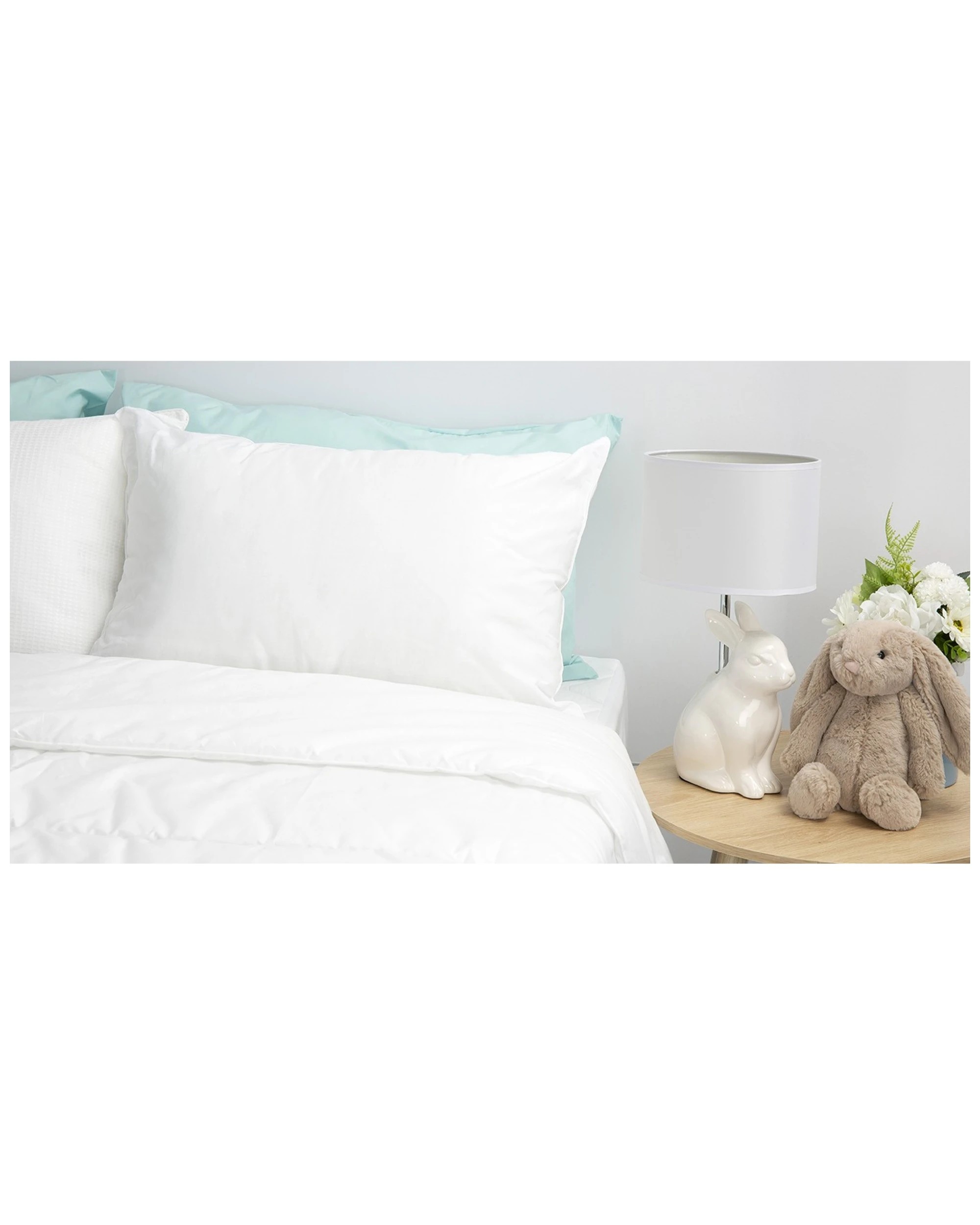 3 Tontine Im Your First Extra Soft Cotton Pillow 46x72cm Kids 2-5 Years
 - White, 3 of 6