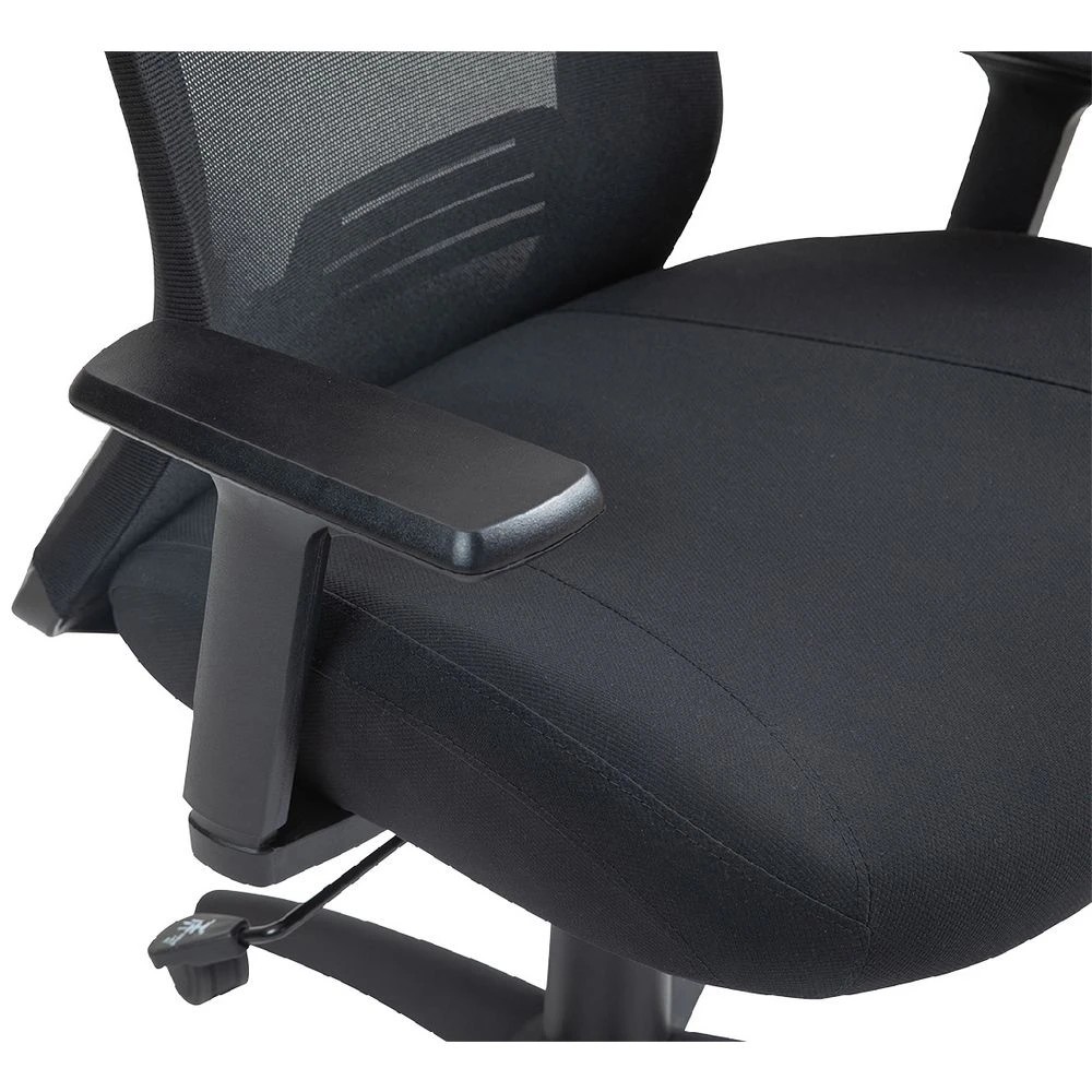 9 J.Burrows Birmingham 180Kg Chair Black Ergonomic Chairs and Desk Chairs, 9 of 10