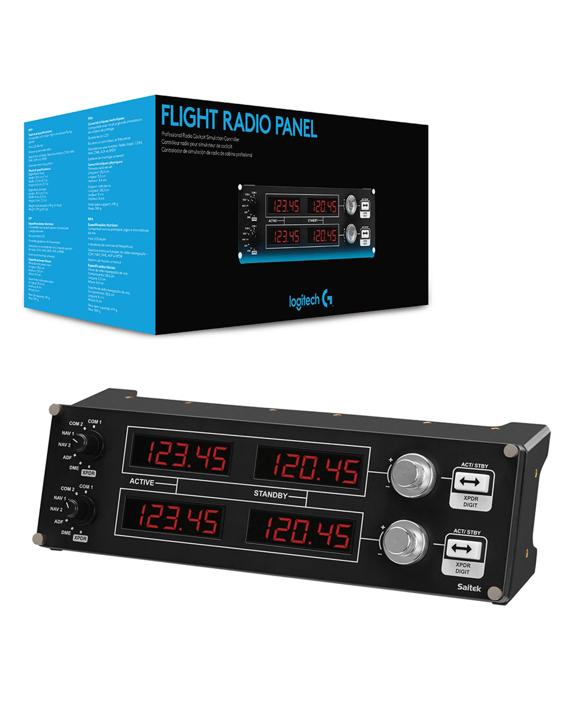 Logitech G Flight Radio Panel - Black - Kmart