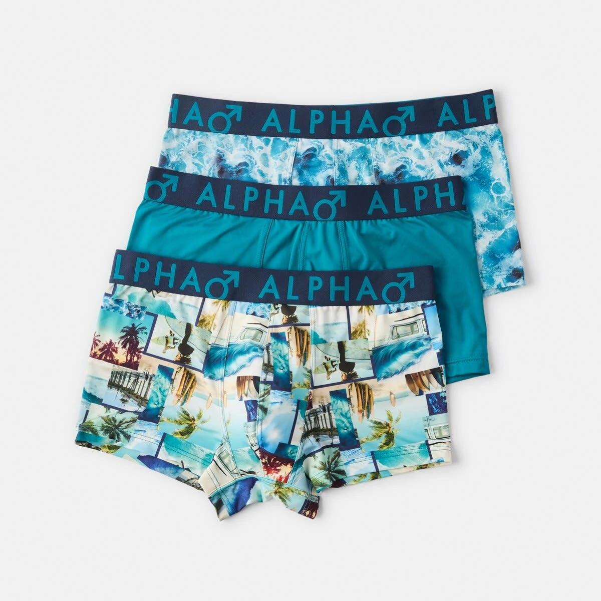 1 3 Pack Microfibre Trunks Surf Hal, 1 of 7