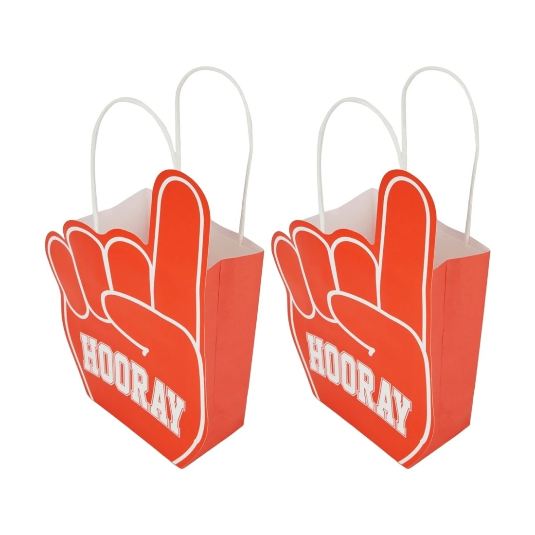 2 8 Piece Foam Finger Shaped Loot Bags, 2 of 6