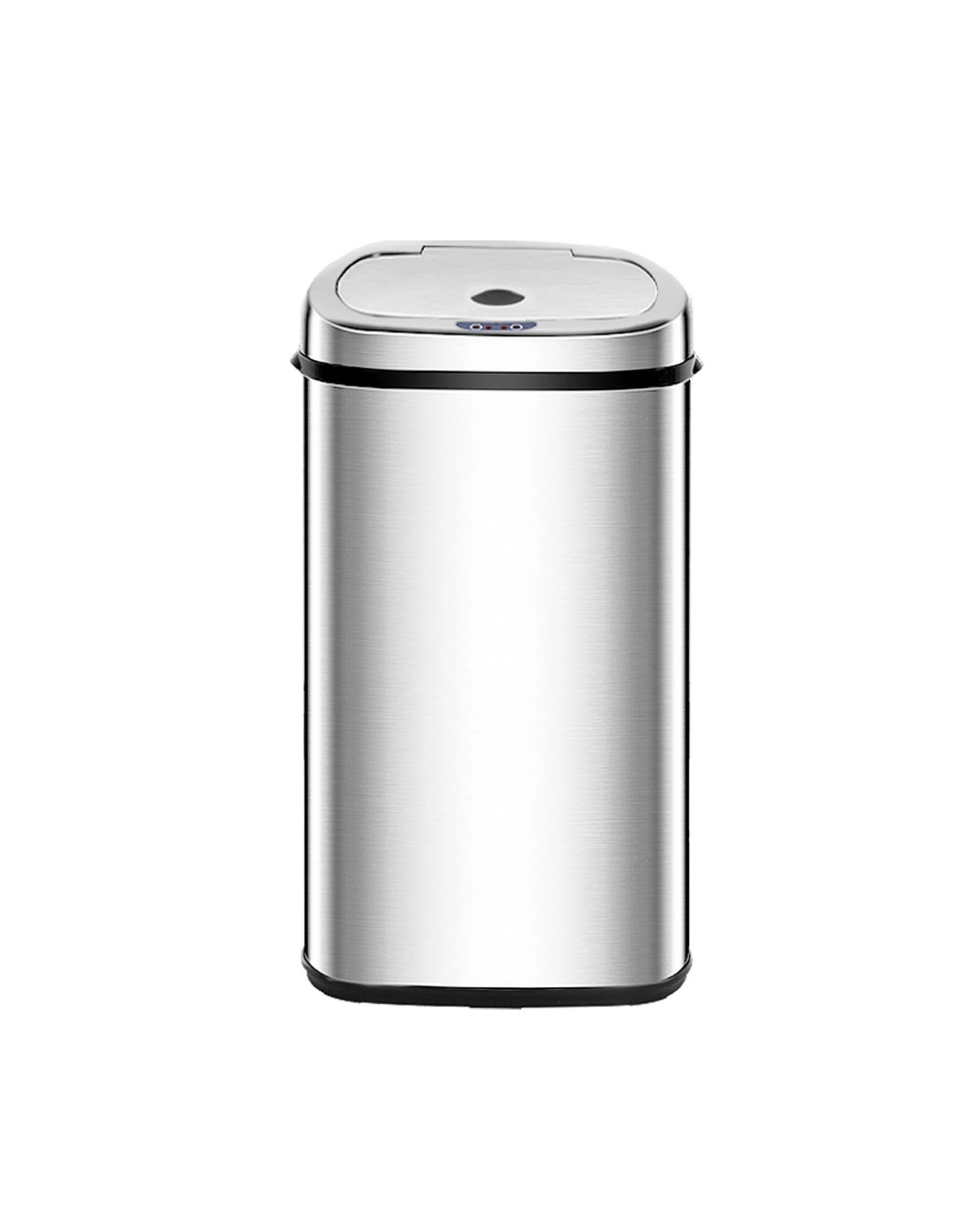 3 Devanti 50L Motion Sensor Bin Rubbish Automatic - Silver, 3 of 6