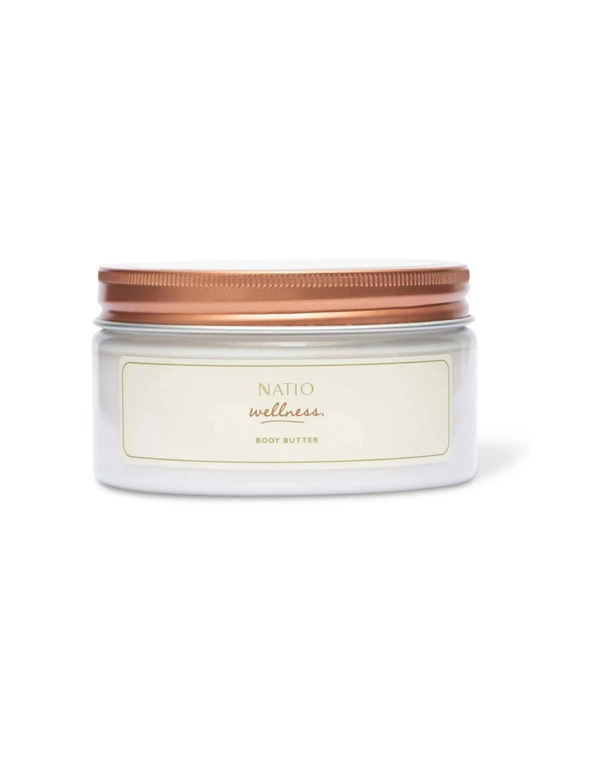 1 Natio Wellness Body Butter Hydrating Silky Rich Moisturiser 240g - Clear, 1 of 1