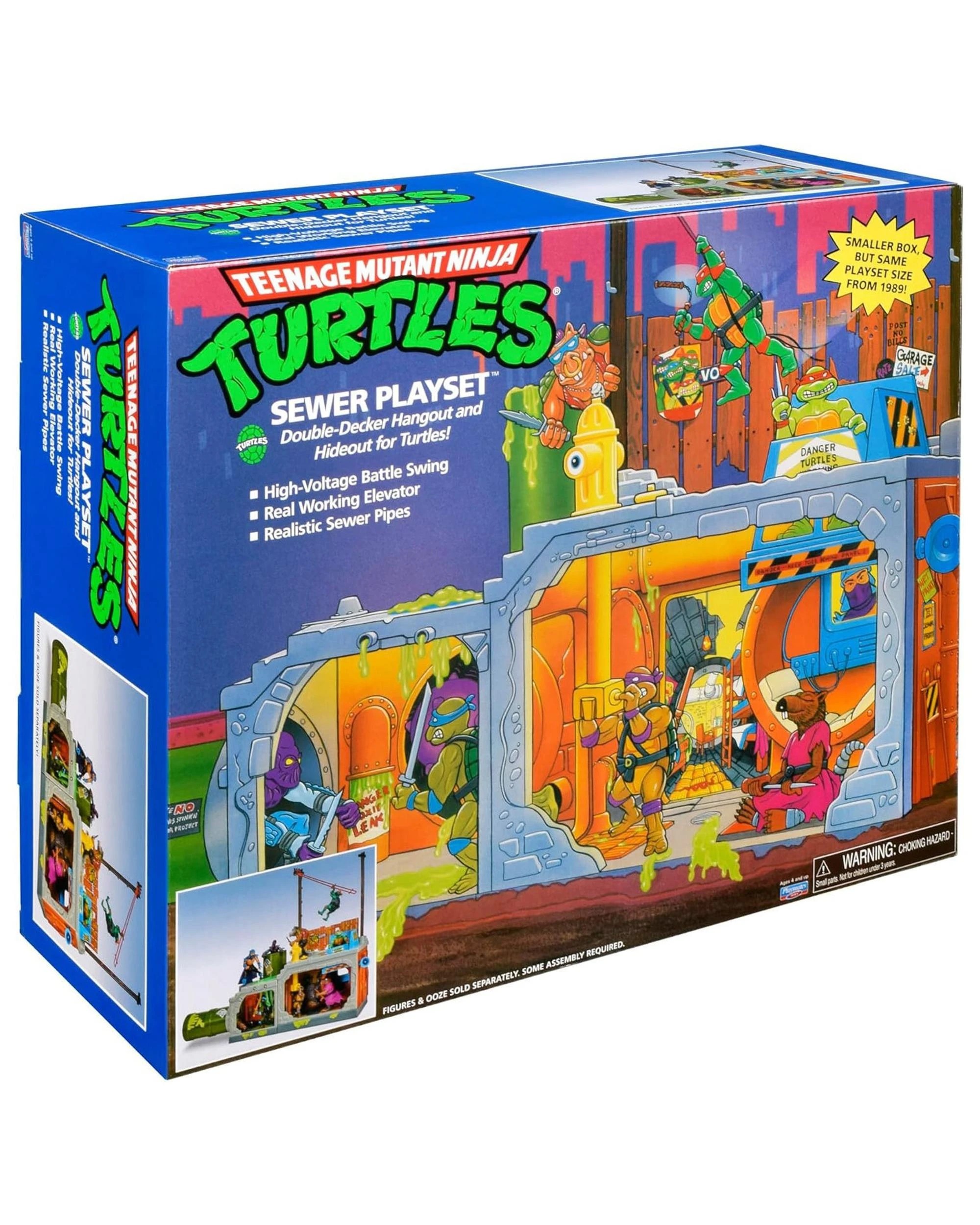 1 Teenage Mutant Ninja Turtles Classic Sewer Pipe Playset, 1 of 10