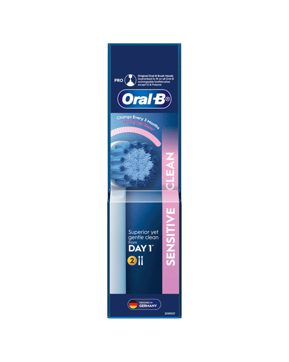 Oral-B 2 Pack Sensitive Clean Brush Heads