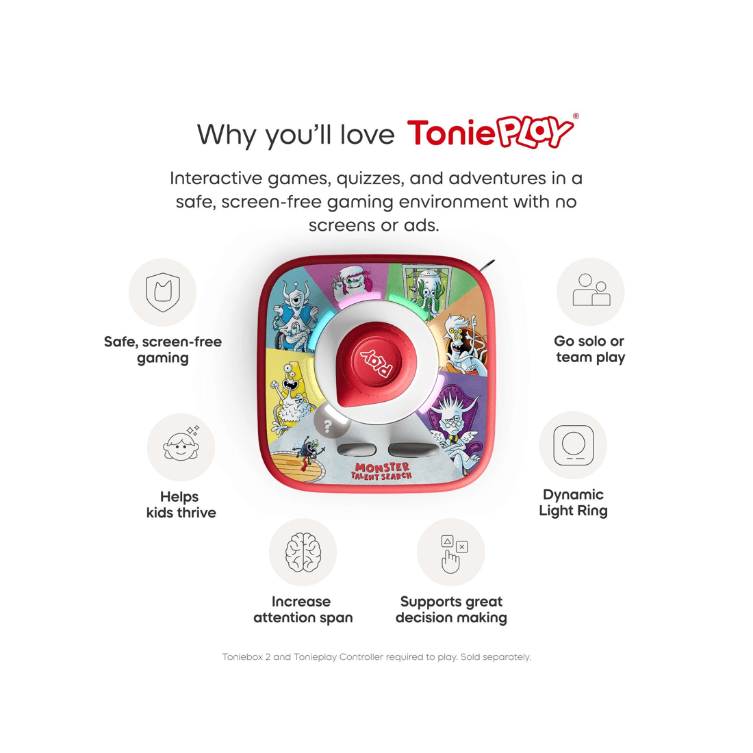 5 Tonies - Tonieplay® Monster Talent Search - Multi, 5 of 8