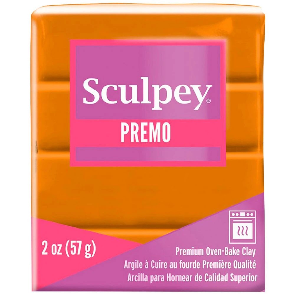 1 Sculpey Premo Modelling Clay Burnt Orange 57g, 1 of 3