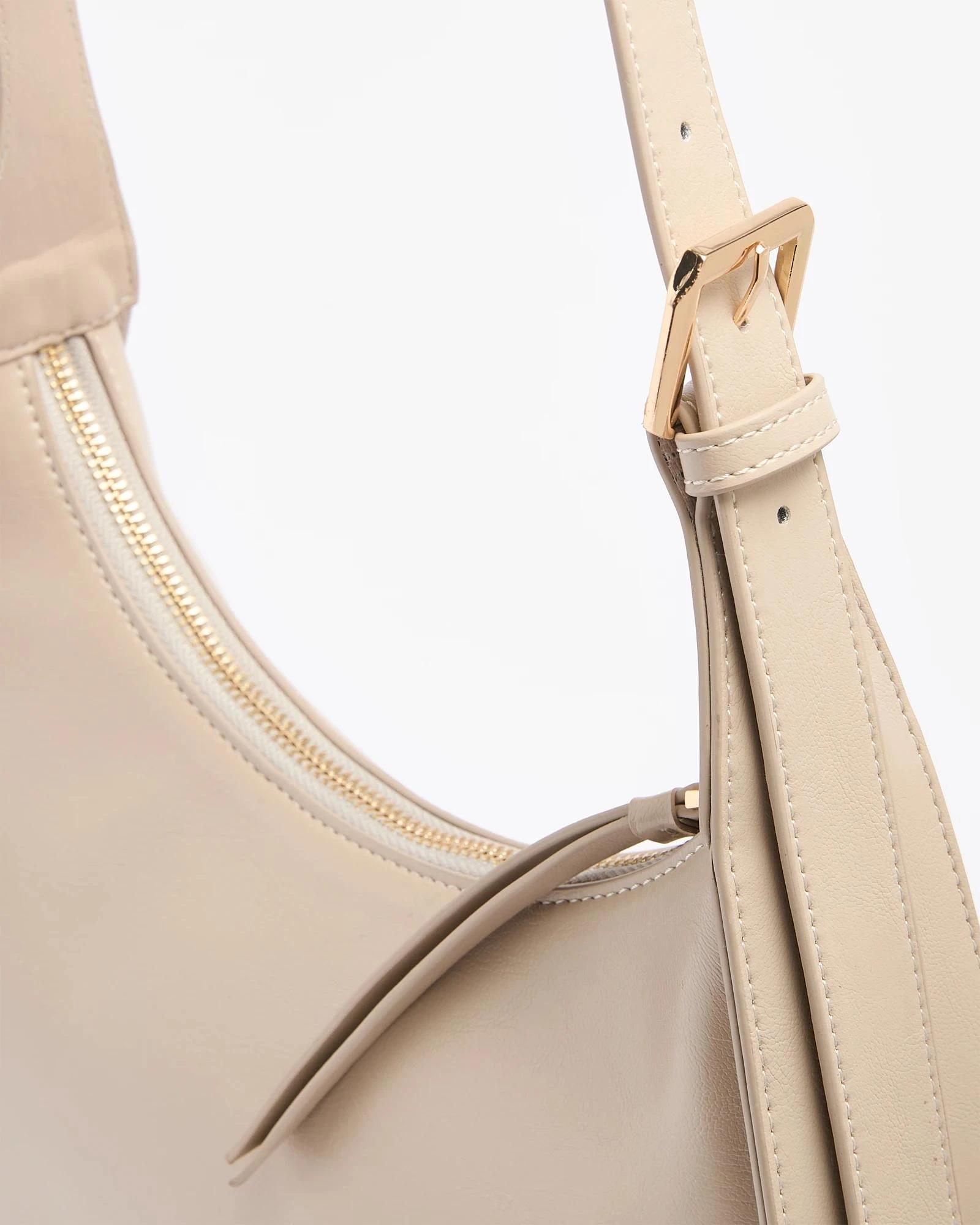 2 Target Half Moon Shoulder Bag STONE, 2 of 2