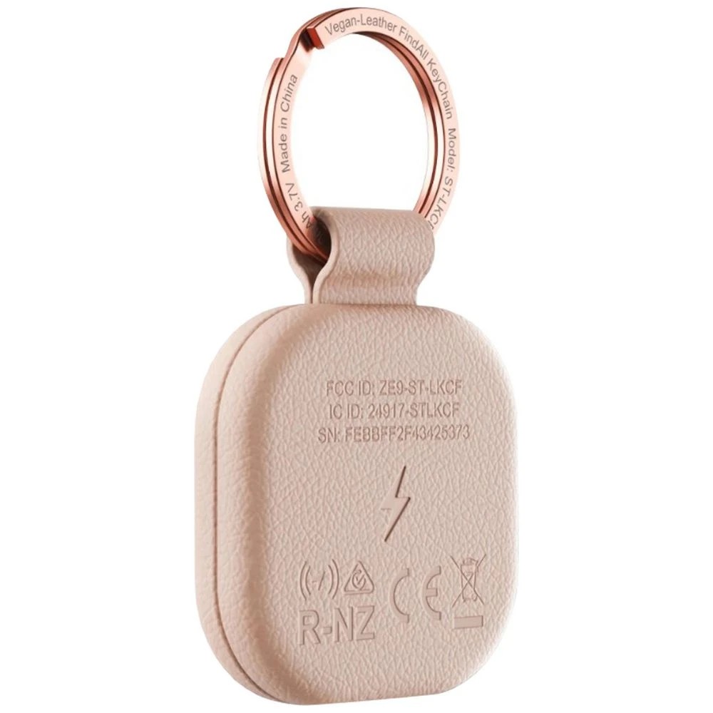 3 Satechi FindAll Vegan Leather Keychain Desert Rose, 3 of 4