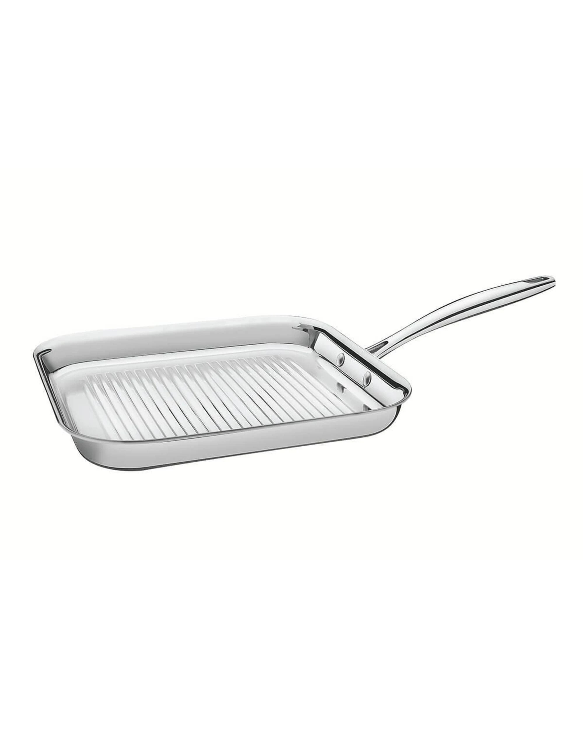 1 Tramontina Grano 22cm Tri-Ply Clad Skillet Grill Pan, 1 of 4