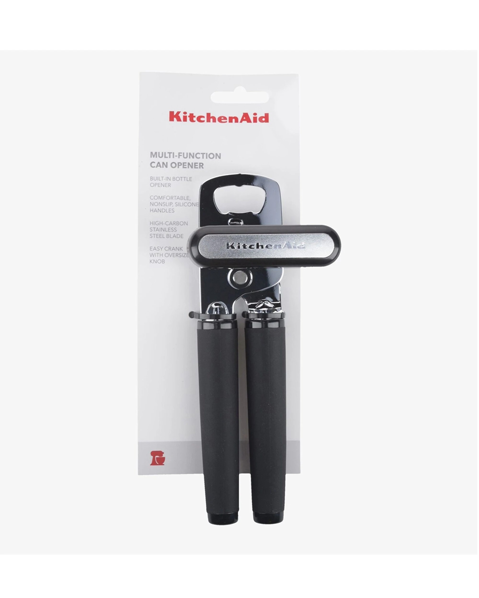 5 KitchenAid 2pk Stainless Steel Can Opener Soft Touch Ergonomic Handles - Black, 5 of 5
