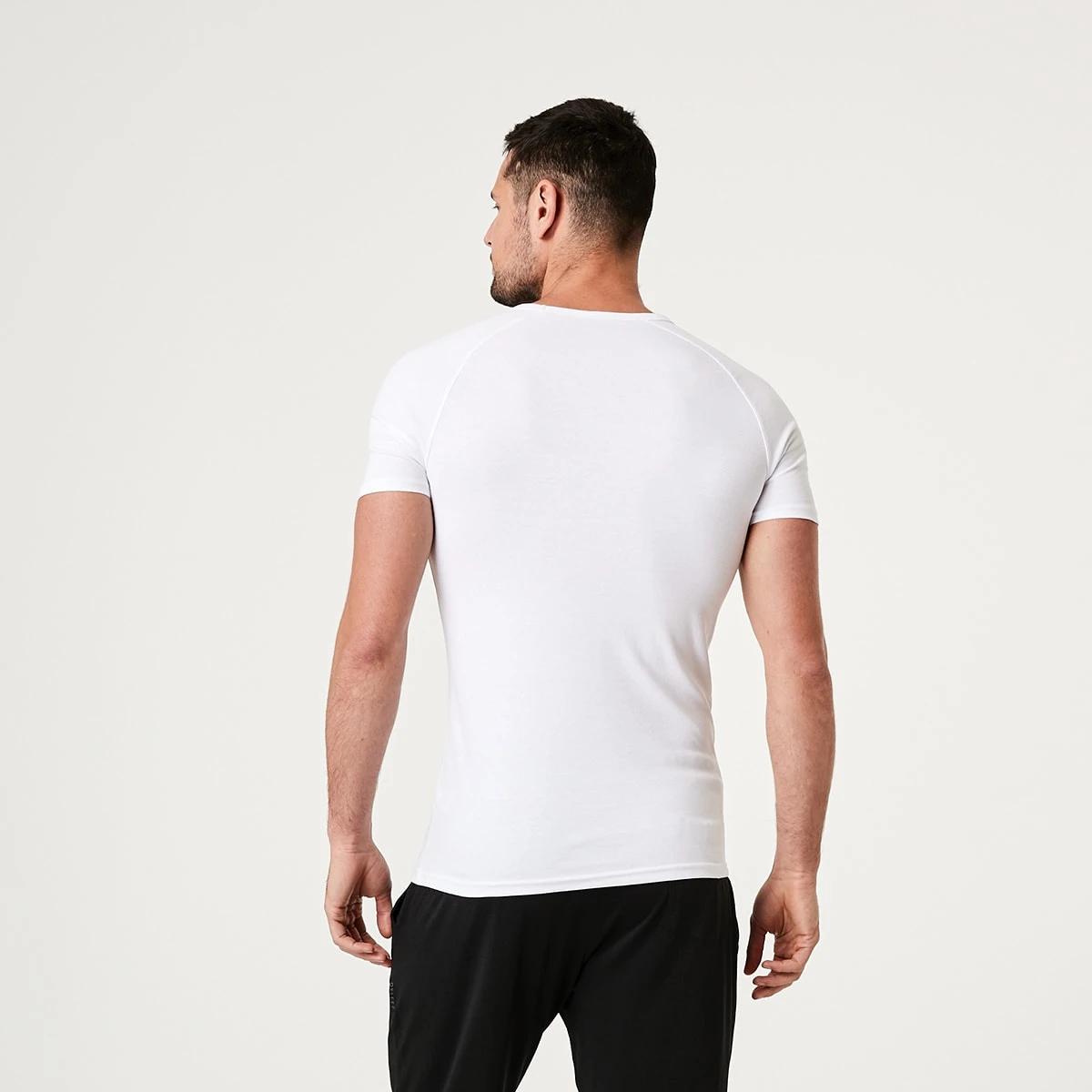 3 2 Pack Raglan Sleeve V-Neck Tee WHITE, 3 of 9
