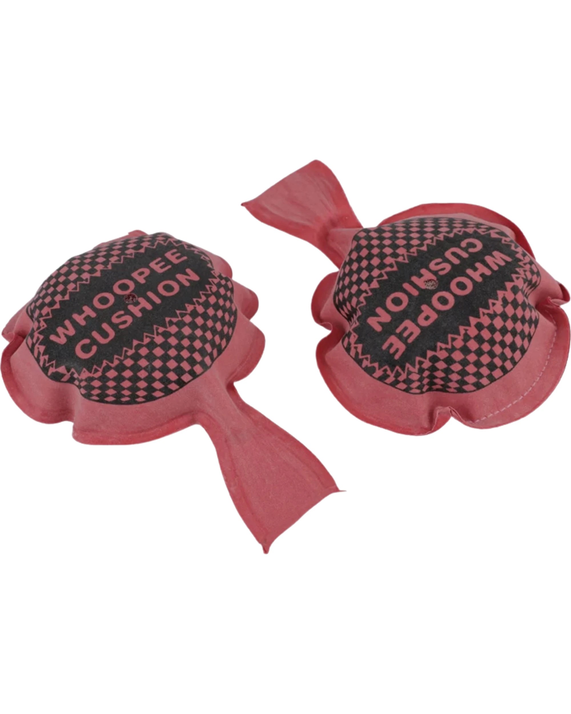 1 Partyrama Inflated Mini Whoopee Cushions Pack of 2 - Red, 1 of 4