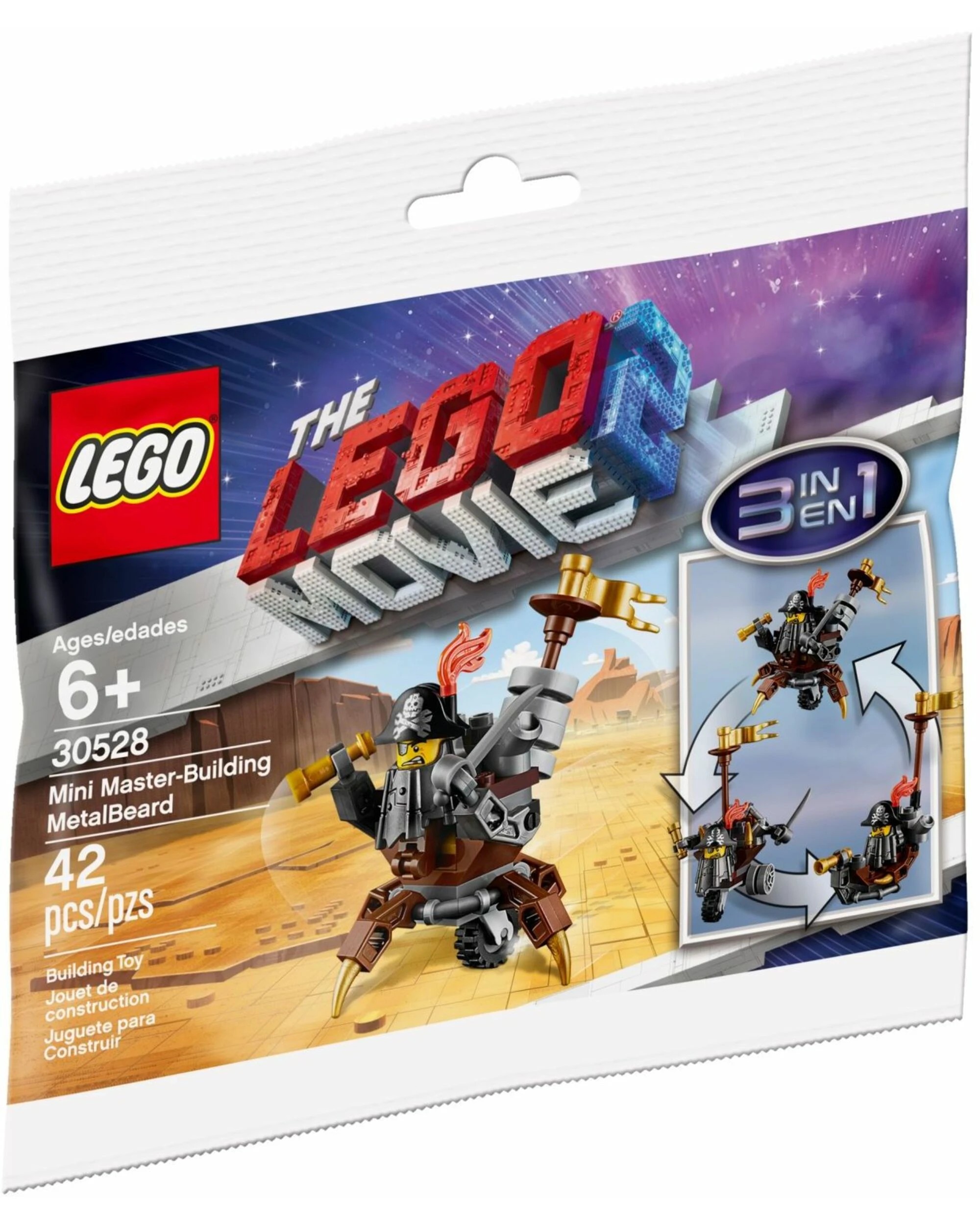 1 LEGO 30528 MetalBeard Mini Master-Building Set, 1 of 1