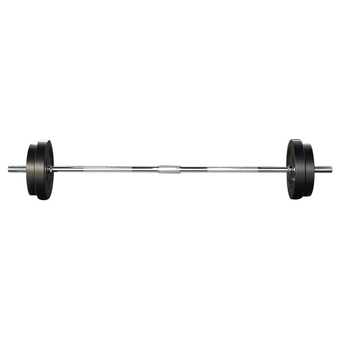 3 Everfit 38kg Barbell Set Weight Plates Bar Lifting Bench 168cm - Multi, 3 of 6
