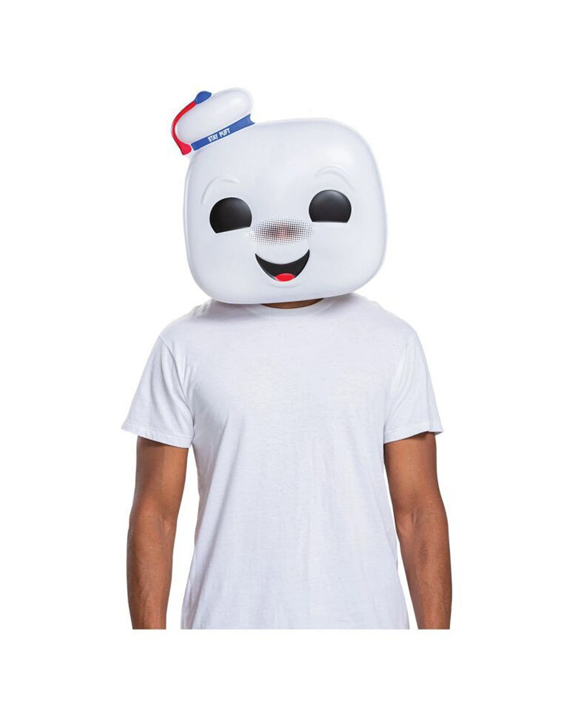 3 Ghostbusters 1984 Stay Puft Pop! Vacuform Marshmallow Mask 30x25cm - One Size - White, 3 of 3