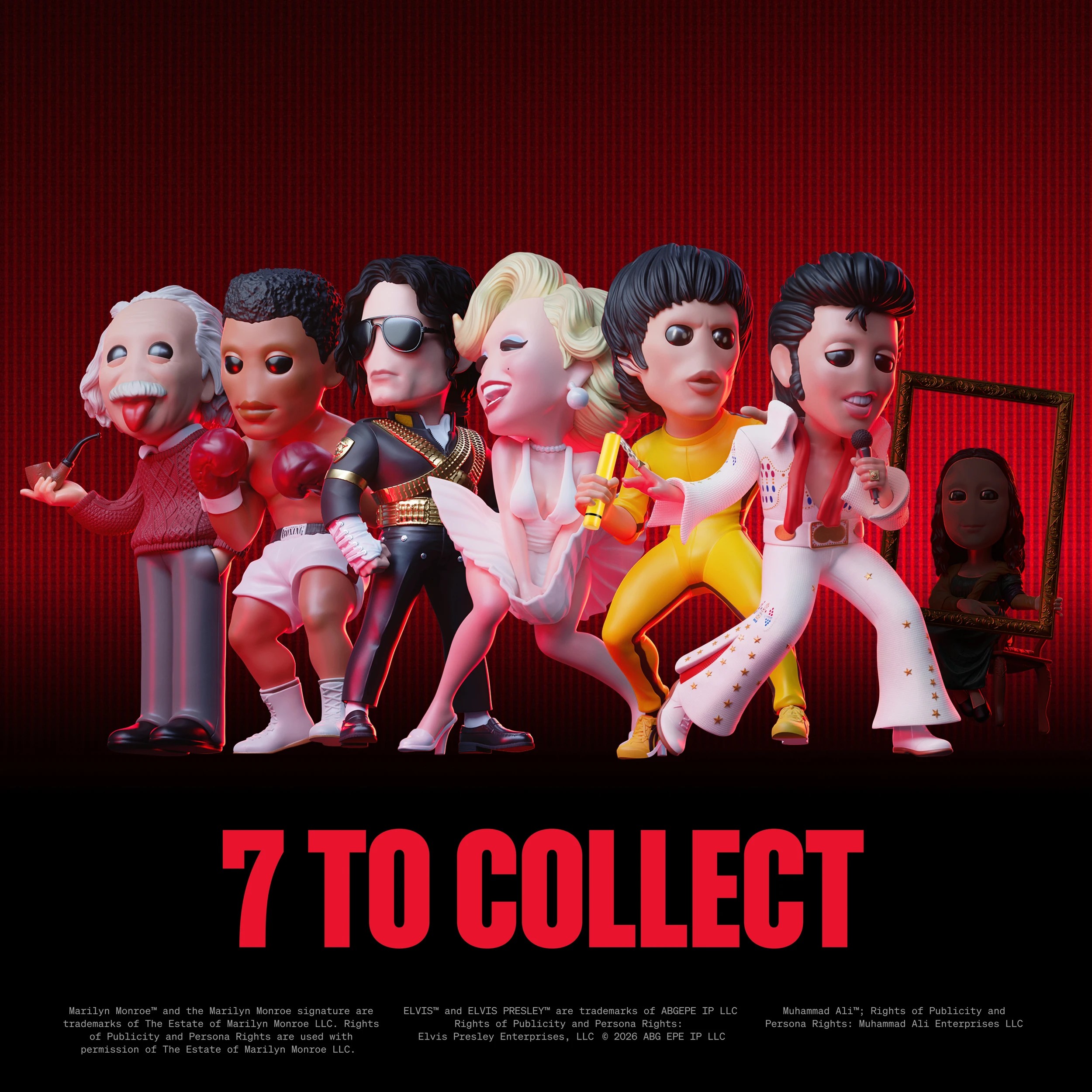3 Starbox Popcons Legends by Starbox Figurine - Assorted, 3 of 10