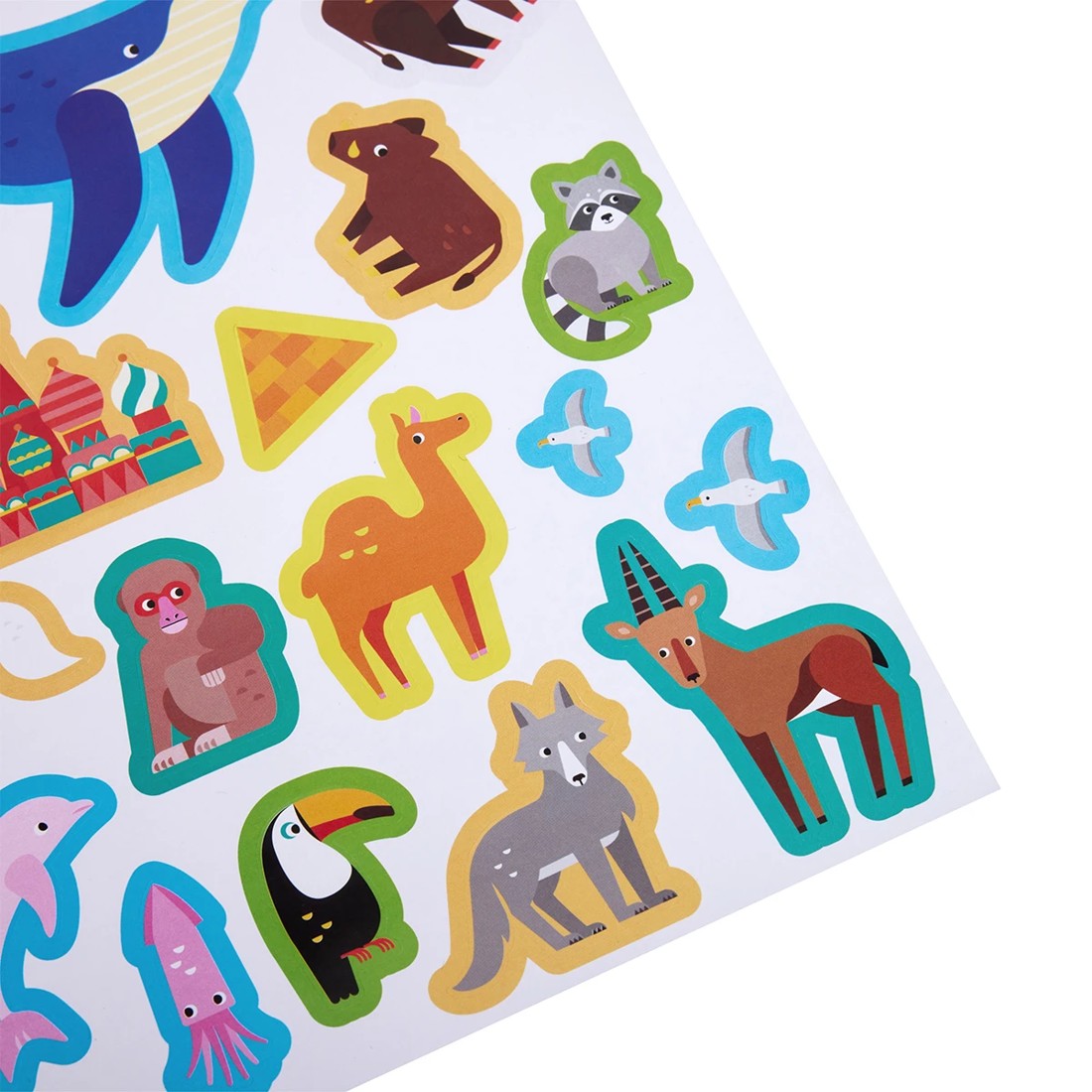 8 Learn About the World Map: Giant Educational Poster and Stickers, 8 of 9