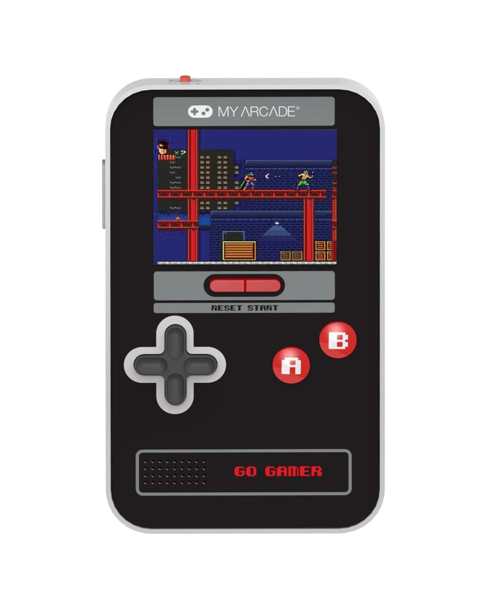 3 My Arcade Go Gamer Classic Portable Gaming System with 300 Games - Black and Red - Multi, 3 of 6