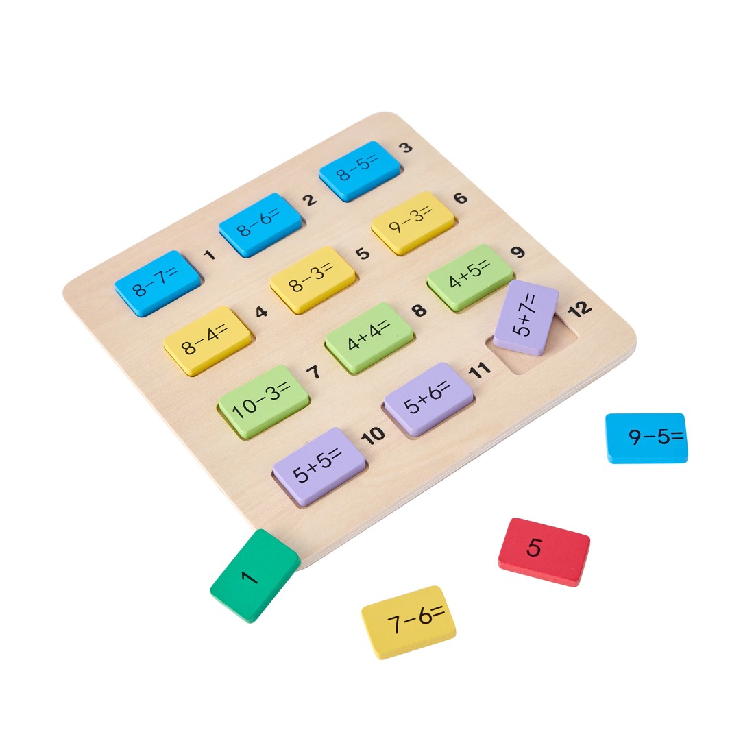 2 Wooden Maths Learning Game, 2 of 7