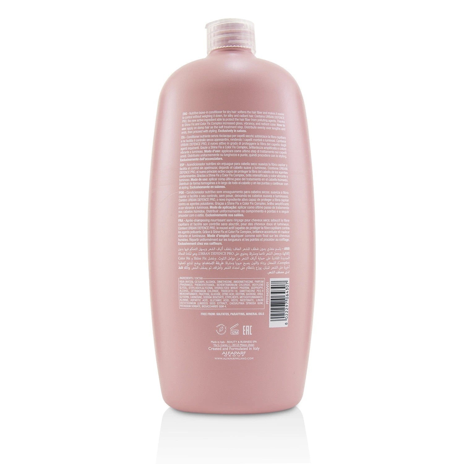 2 AlfaParf Semi Di Lino Moisture Nutritive Leave-in Conditioner (Dry Hair) 1000ml/33.8oz, 2 of 4