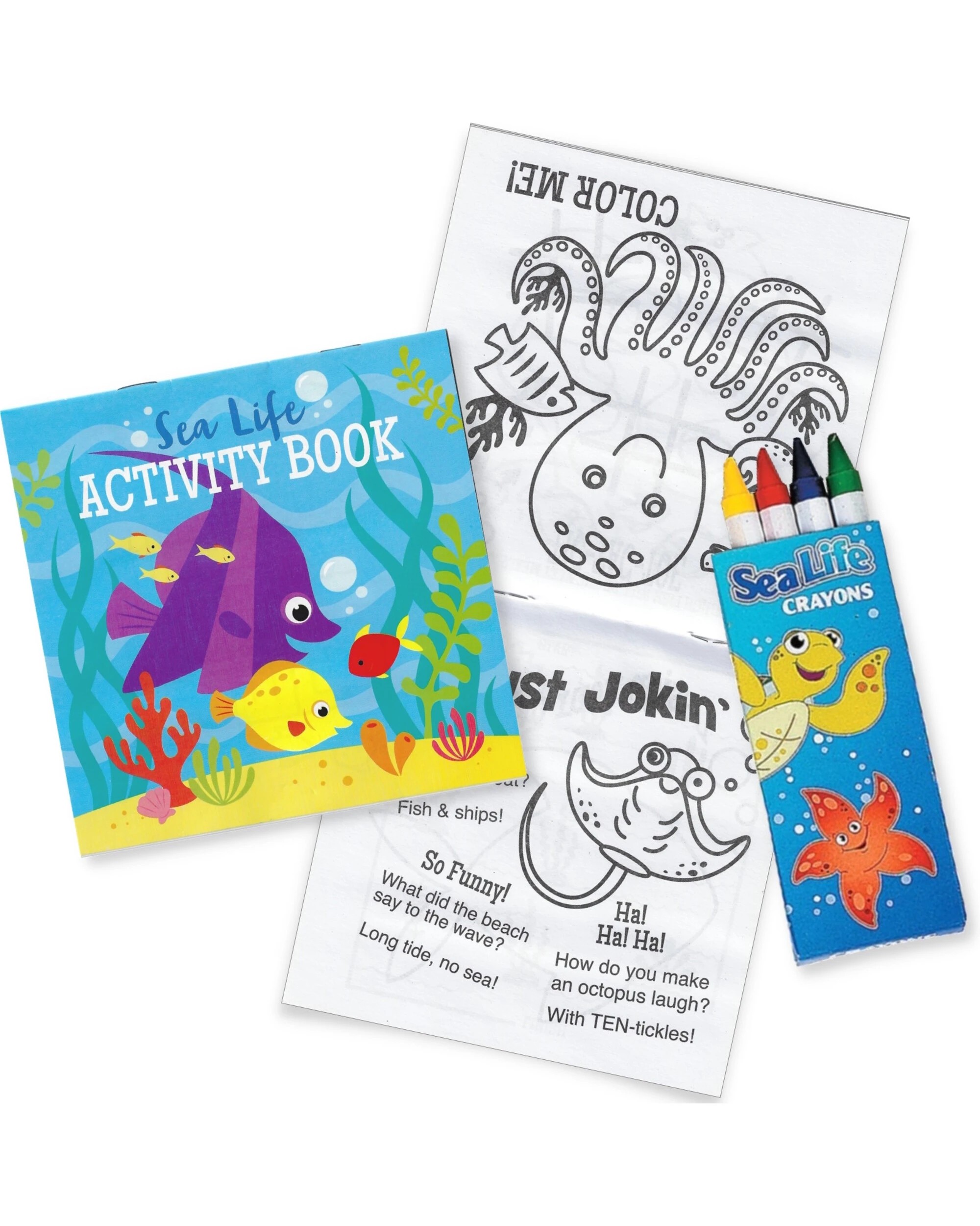 1 Partyrama Sea Life Activity Sets Pack of 12, 1 of 1