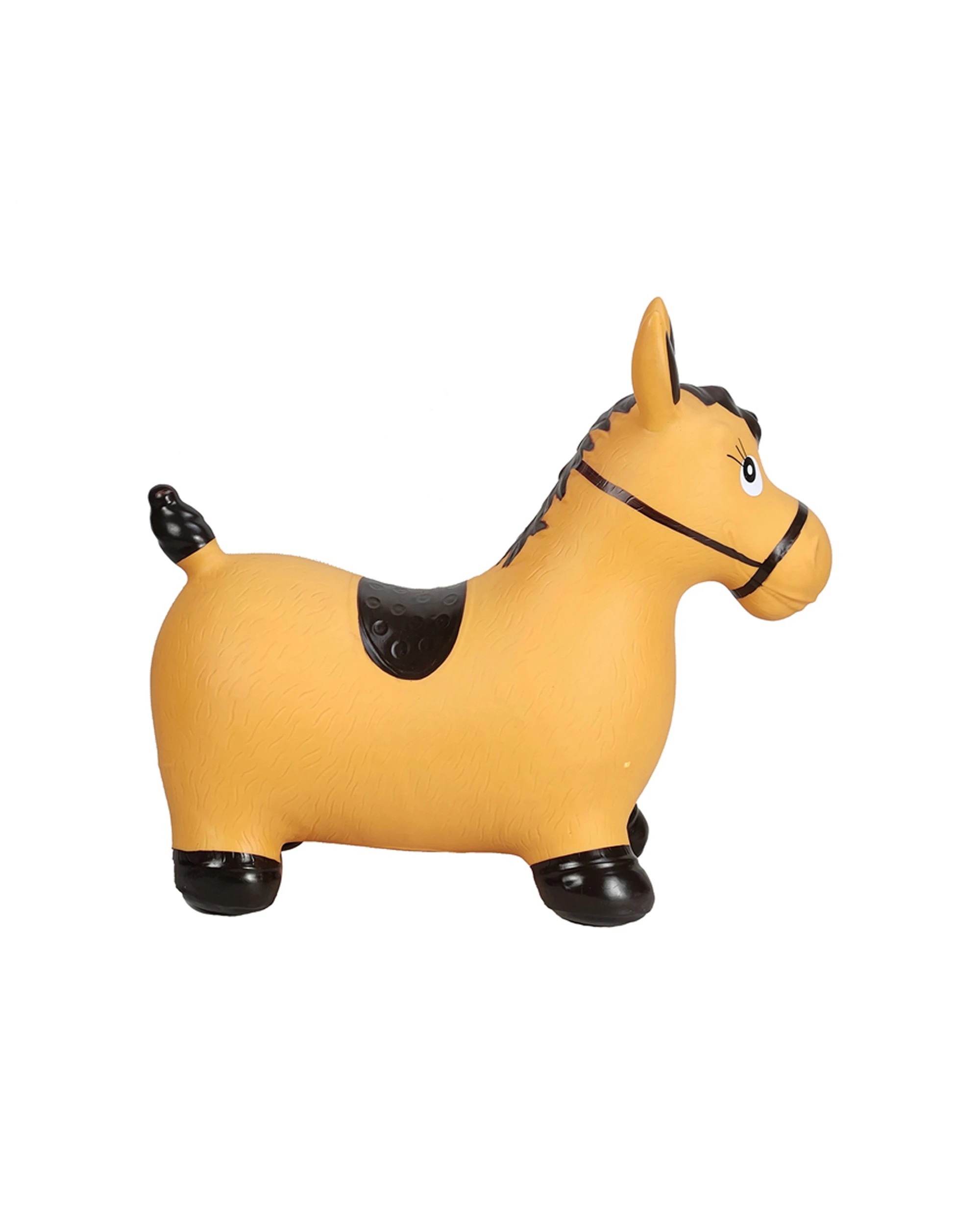 4 Kaper Kidz Bouncy Rider Ginger The Horse Kids/children Ride On Bouncer Toy 12m+ - Brown, 4 of 8