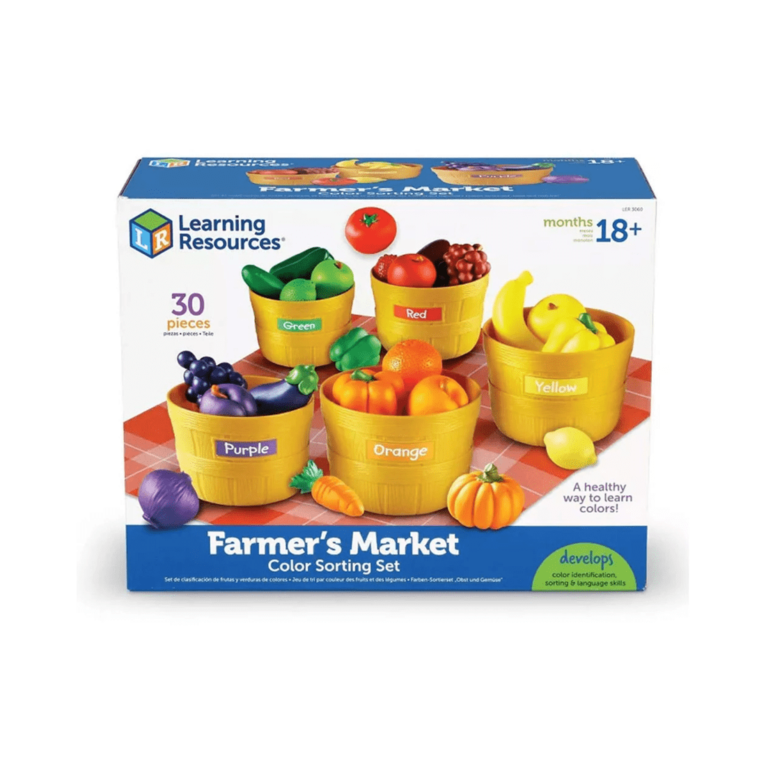 1 Learning Resources Farmers Market Sorting Set, 1 of 3