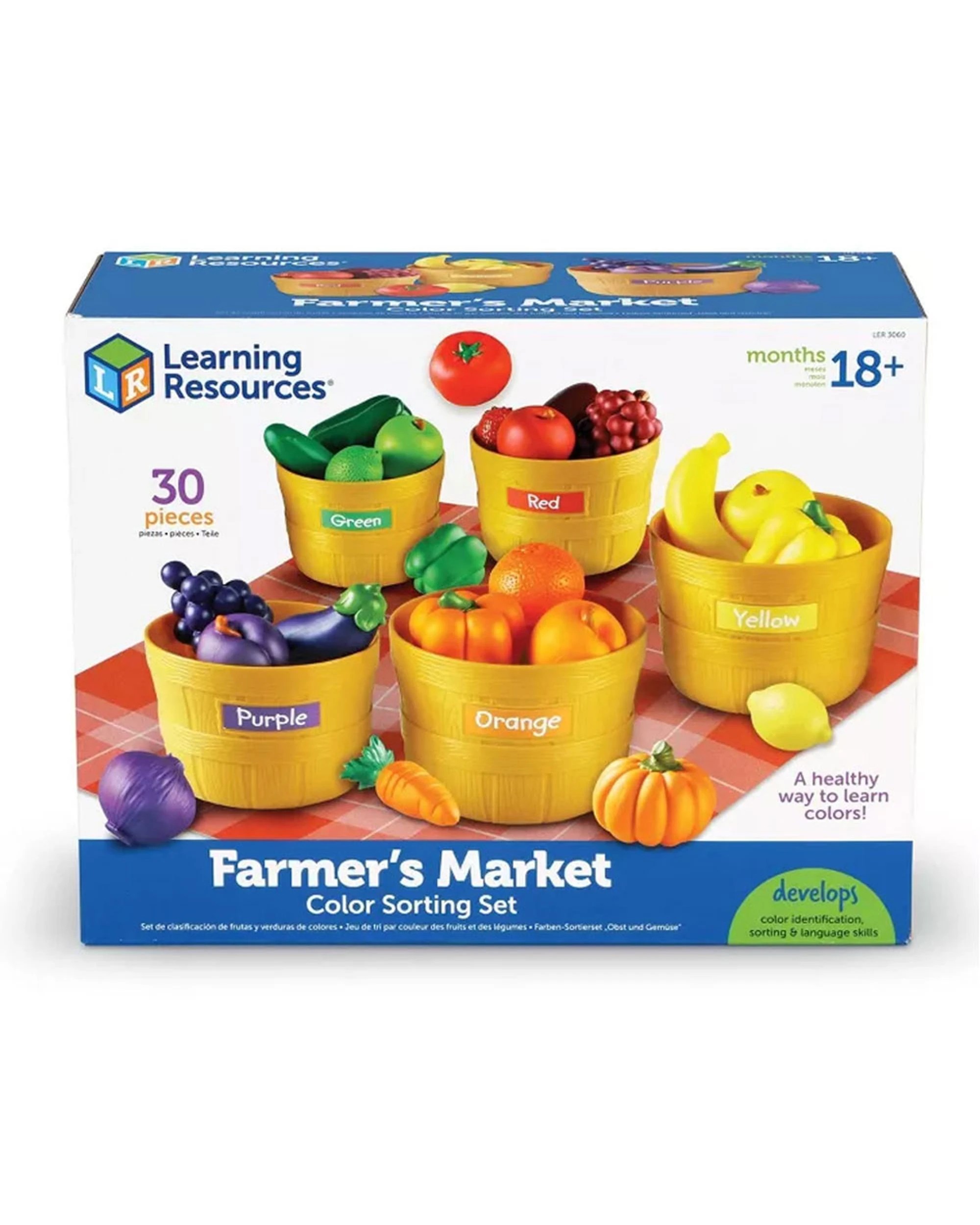 1 Learning Resources Farmers Market Sorting Set, 1 of 3